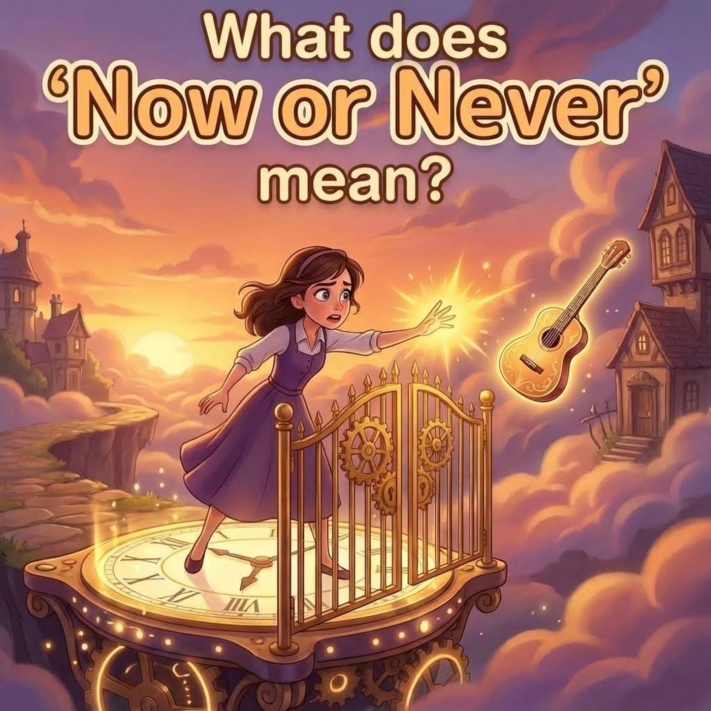 Now or Never - Act immediately