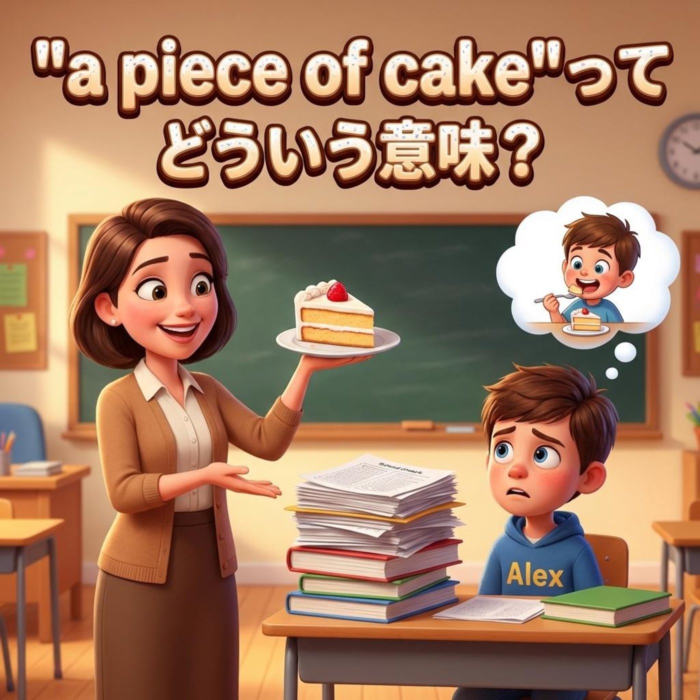 楽勝！朝飯前！って英語でどう表現する？【イディオム解説】