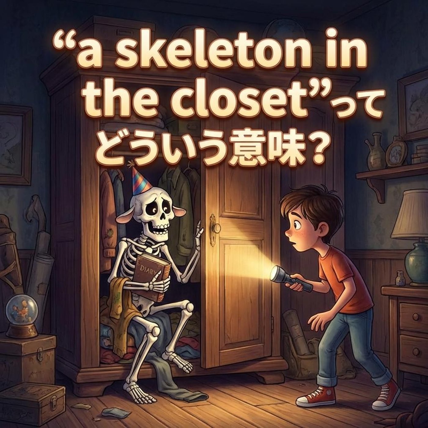 「誰にも言えない秘密」って英語でどう表現する？【イディオム解説】
