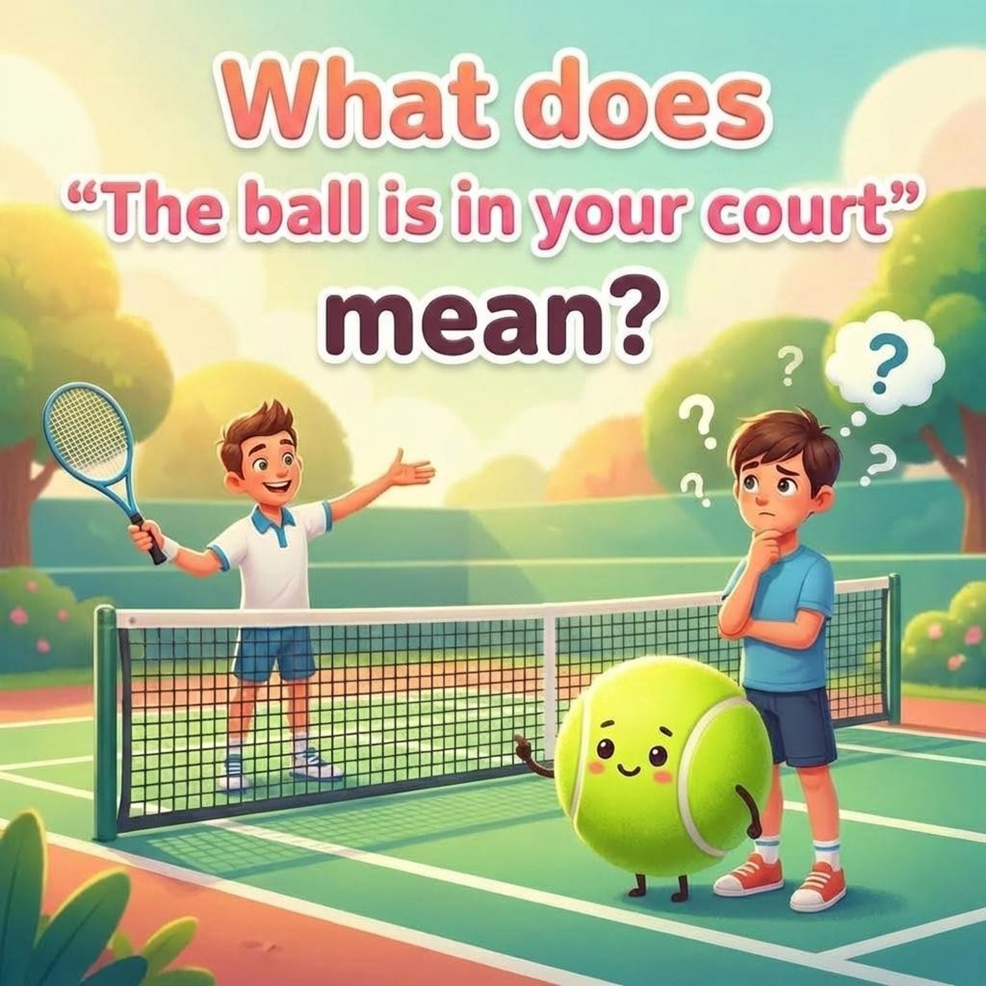 The Ball is in Your Court - Your turn