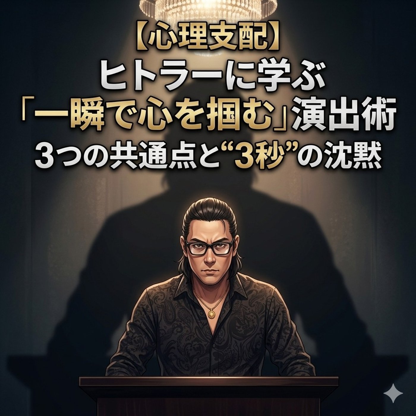 【心理支配】ヒトラーに学ぶ「一瞬で心を掴む」演出術 episode artwork