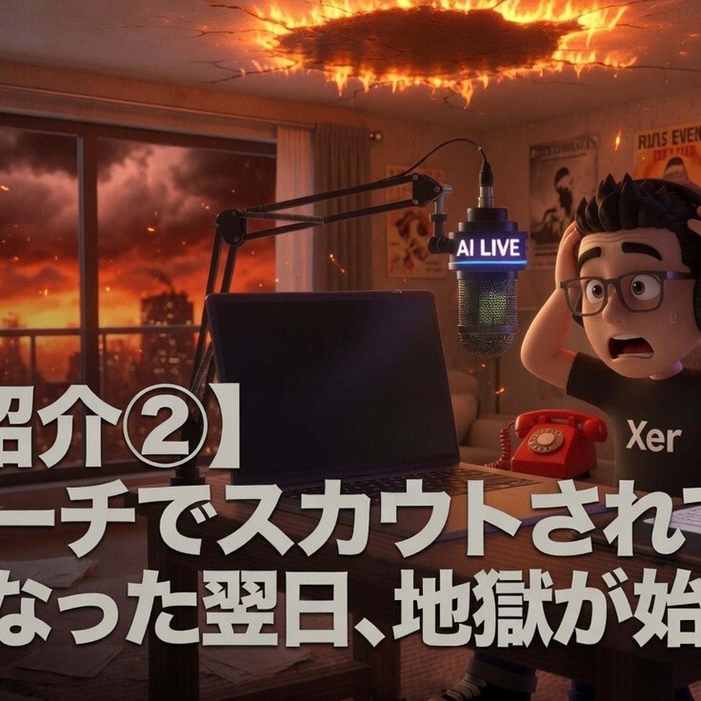 【自己紹介②】ビズリーチでスカウトされて社長になった翌日、地獄が始まった。 episode artwork