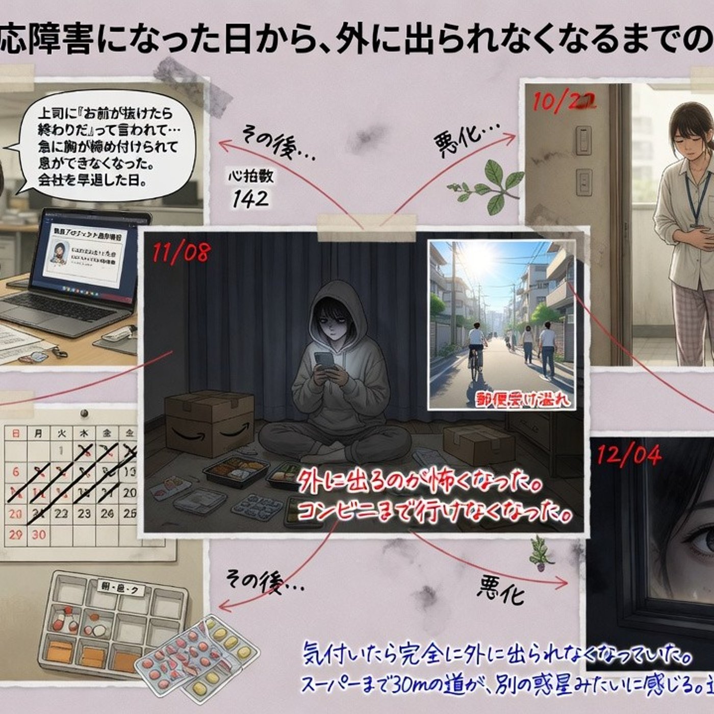 【自己紹介③】適応障害になった日から、外に出られなくなるまでの話。 episode artwork