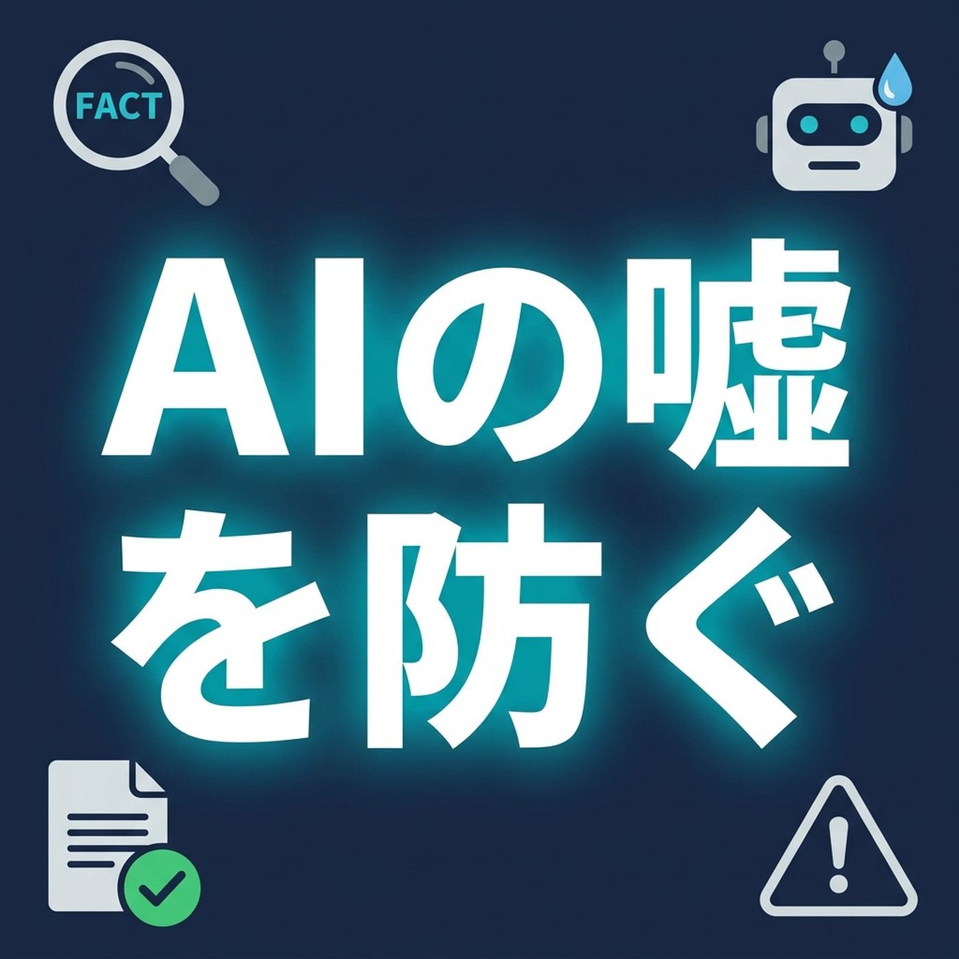 AIの嘘を防ぐ5つの対策、地味だけど効く話 episode artwork
