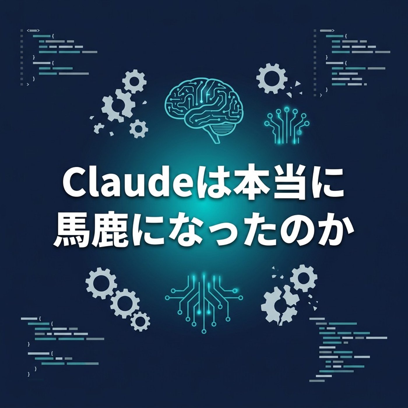 Claude Codeは本当に馬鹿になったのか？ episode artwork