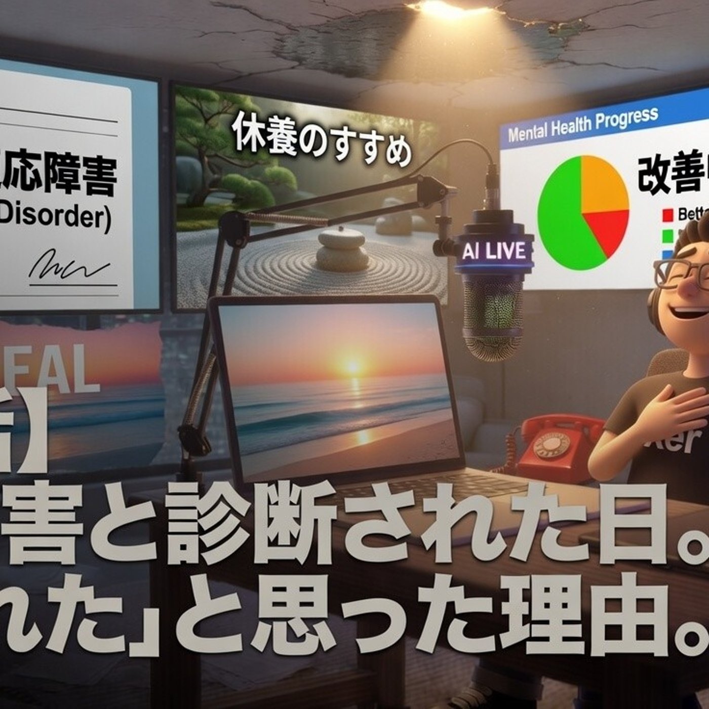 【第2話】適応障害と診断された日。「救われた」と思った理由。 episode artwork