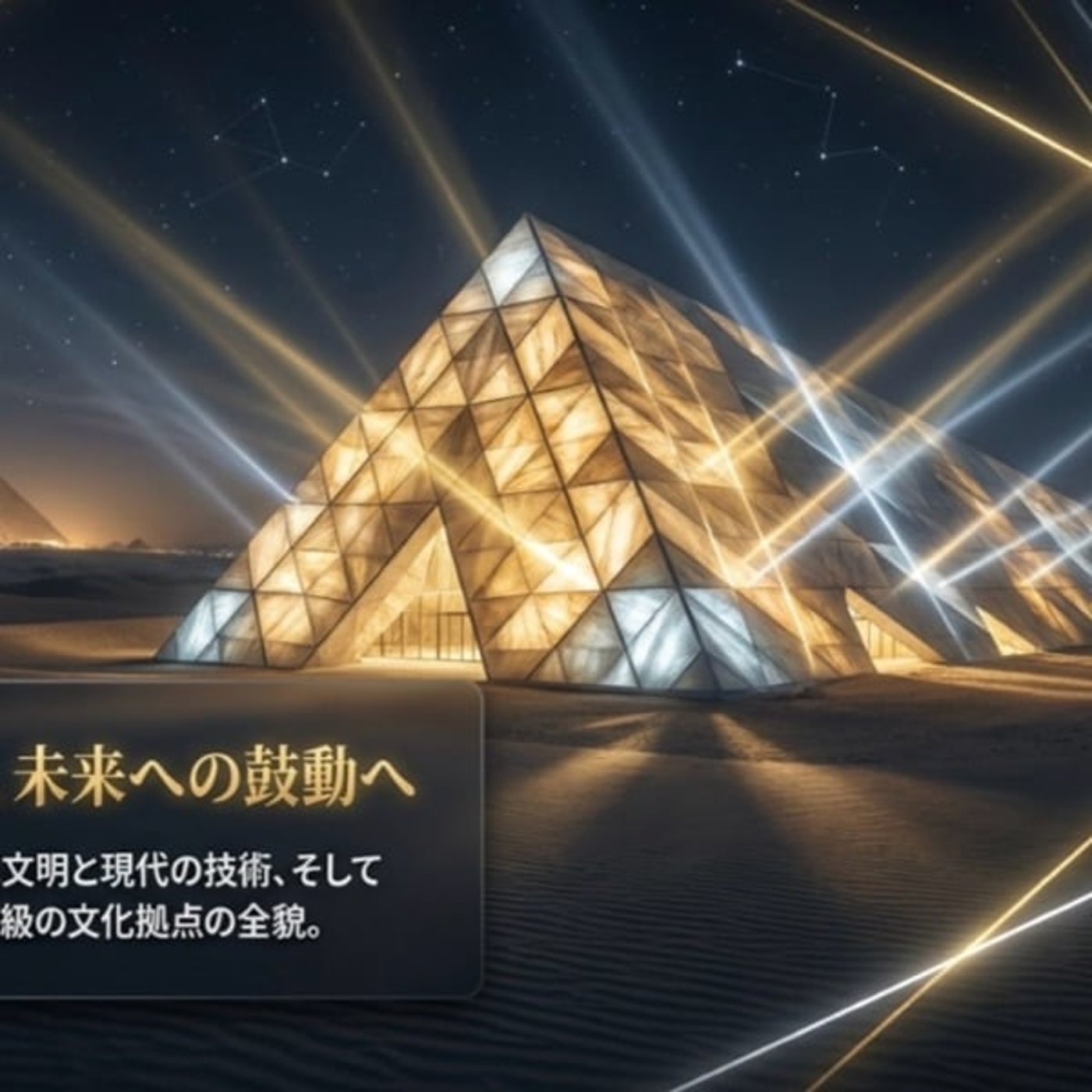 ピラミッドと融合する世界最大の博物館 episode artwork