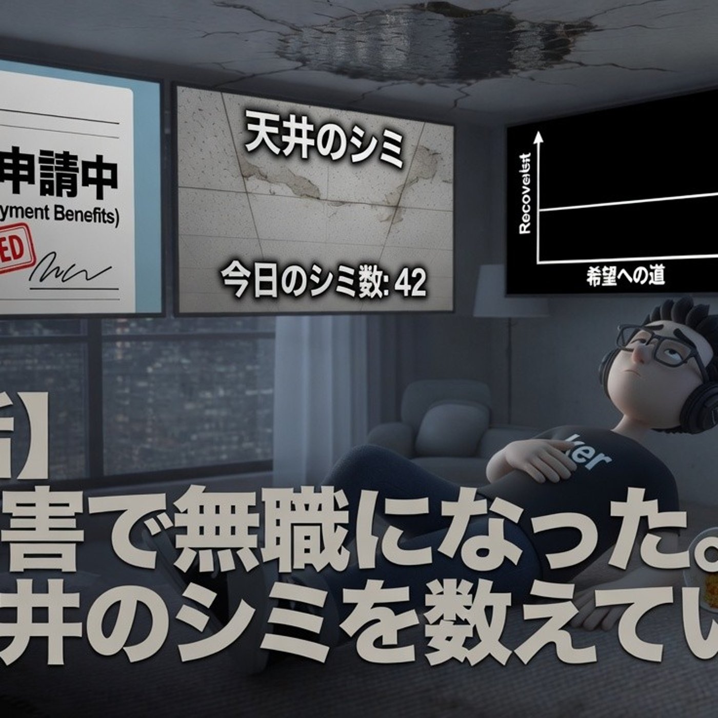 【第3話】適応障害で無職になった。毎日天井のシミを数えていた話。 episode artwork