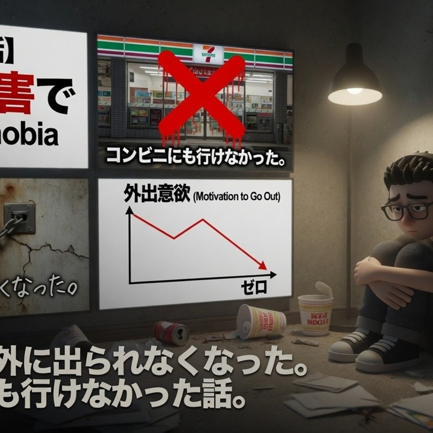 【第4話】適応障害で外に出られなくなった。コンビニにも行けなかった話。 episode artwork