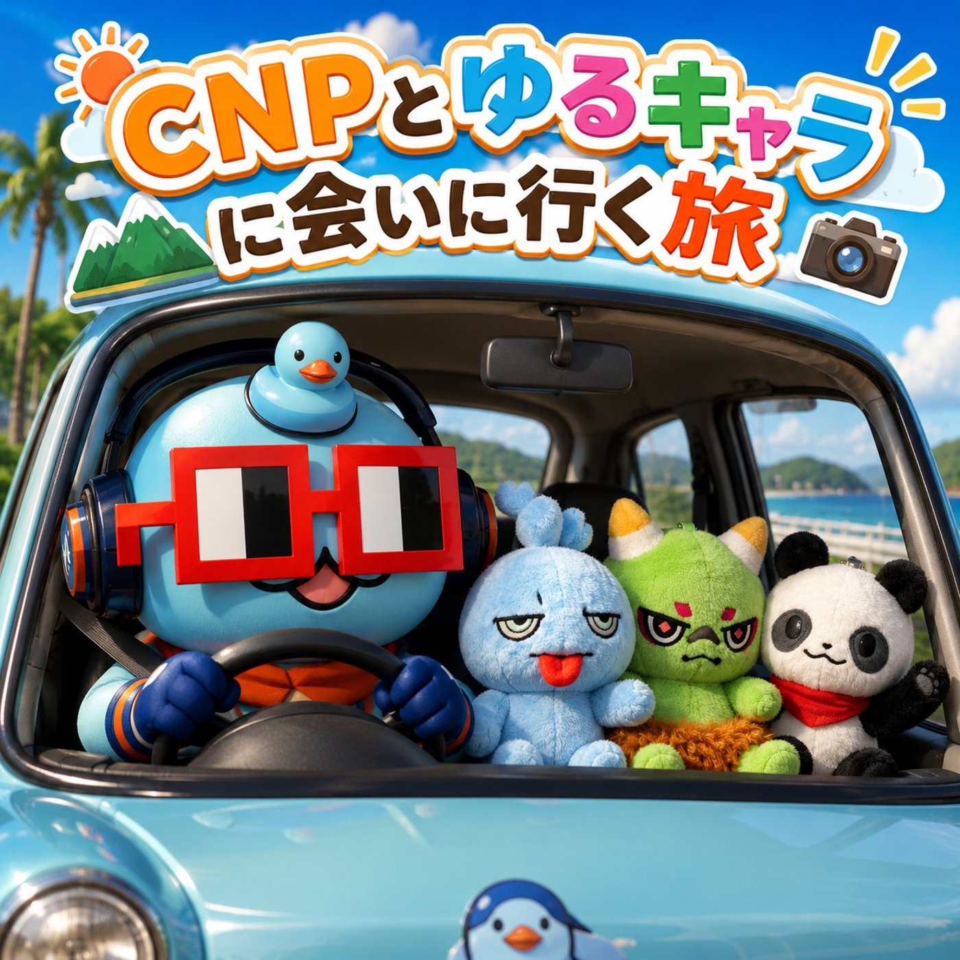 CNPとゆるキャラに会いに行く旅（Substack生配信アーカイブ）明日が最終回 episode artwork