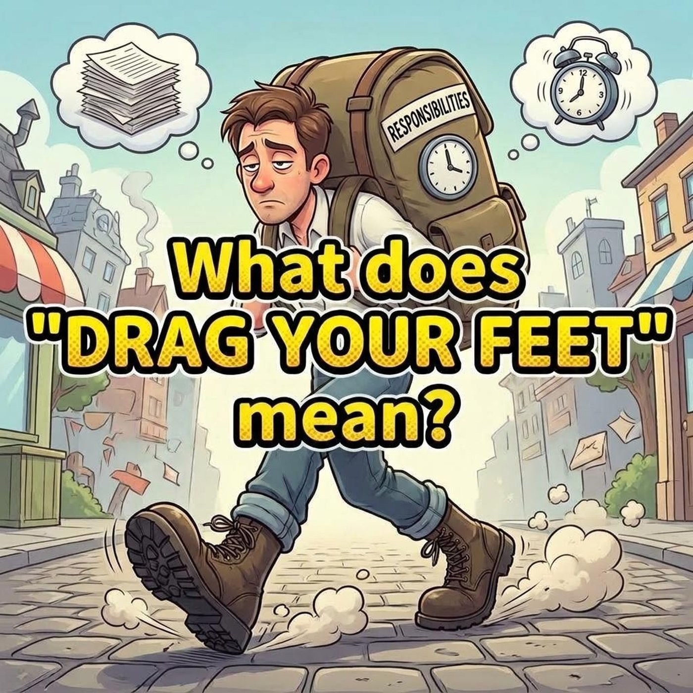 Drag Your Feet – Procrastinate