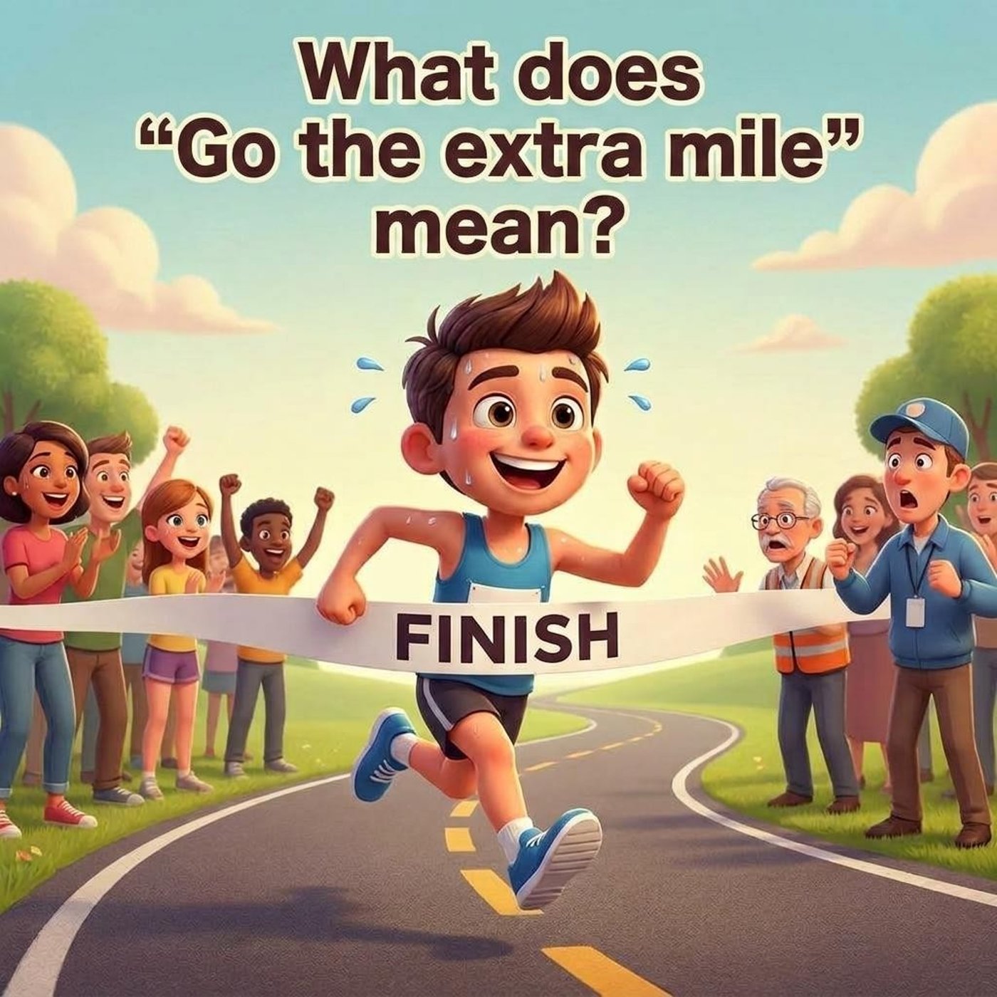 Go the extra mile - Above and beyond