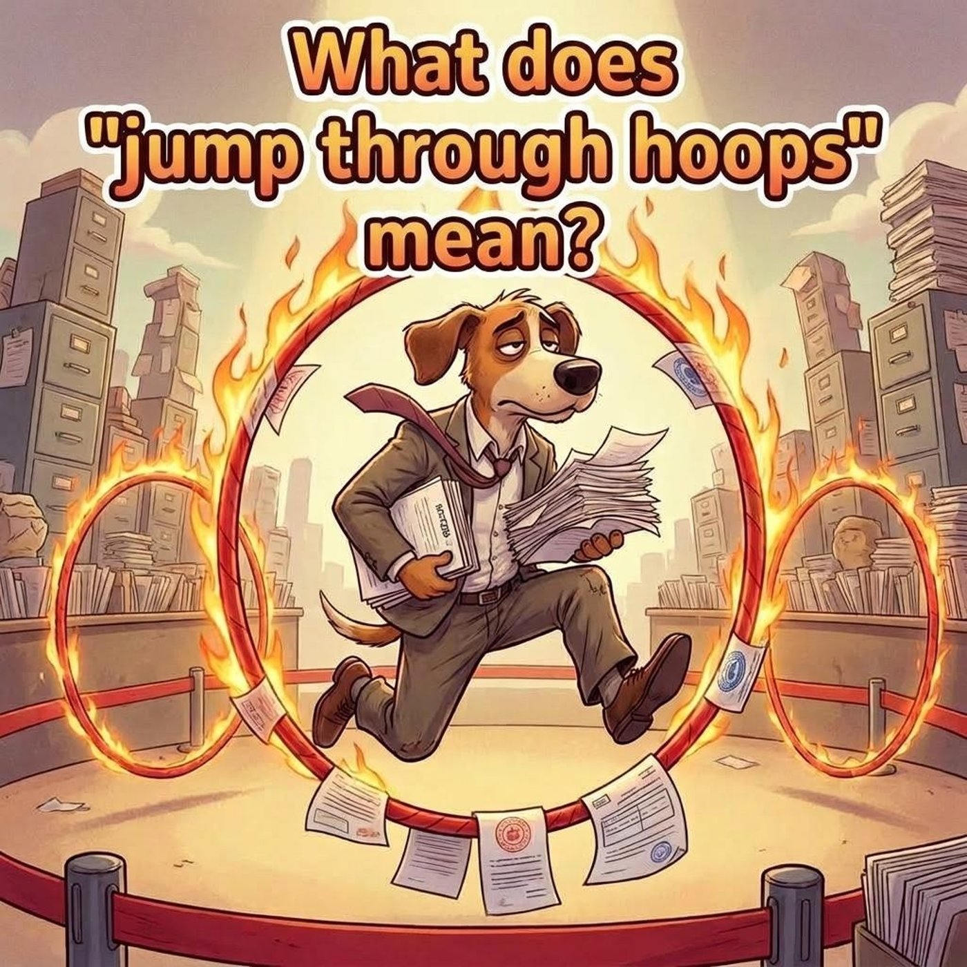 Jump through hoops - Difficult tasks