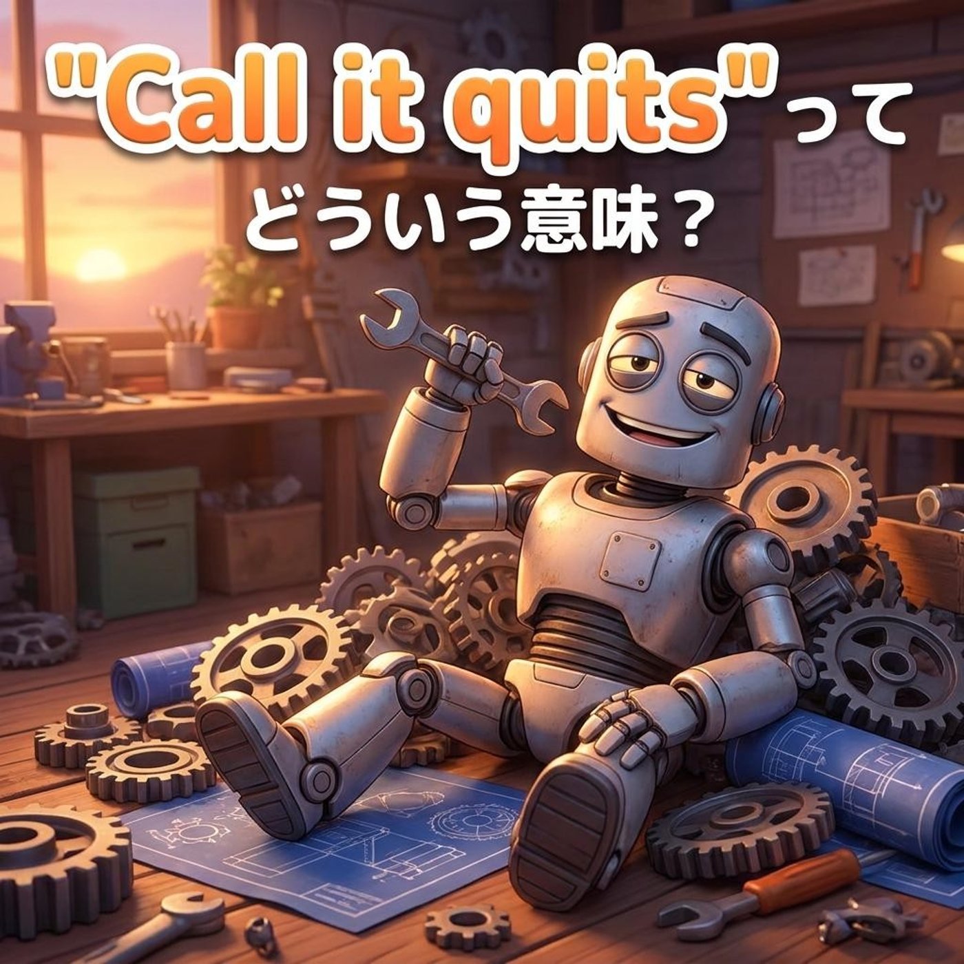 「今日はここまでにしよう」って英語でどう表現する？【イディオム解説】