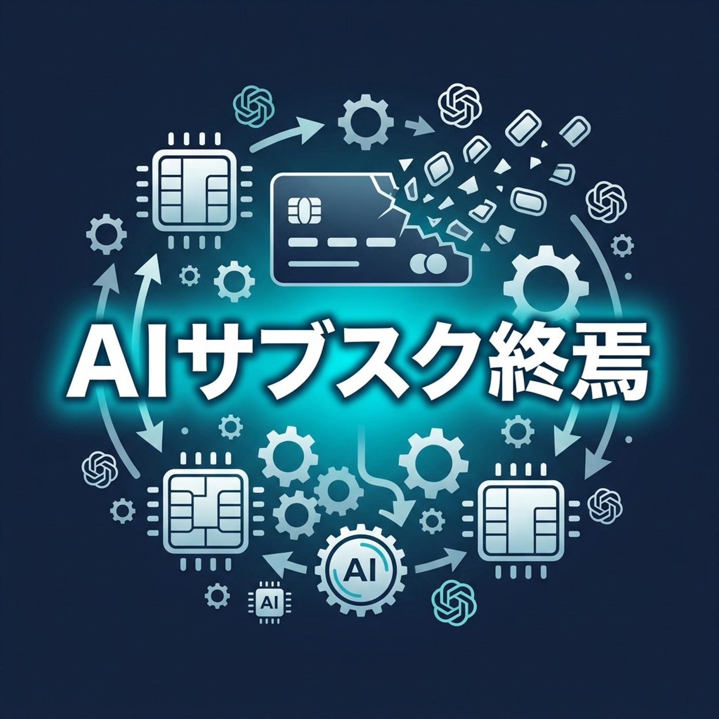 AIサブスク使い放題の終わり｜ハイブリッド課金時代の使い方 episode artwork
