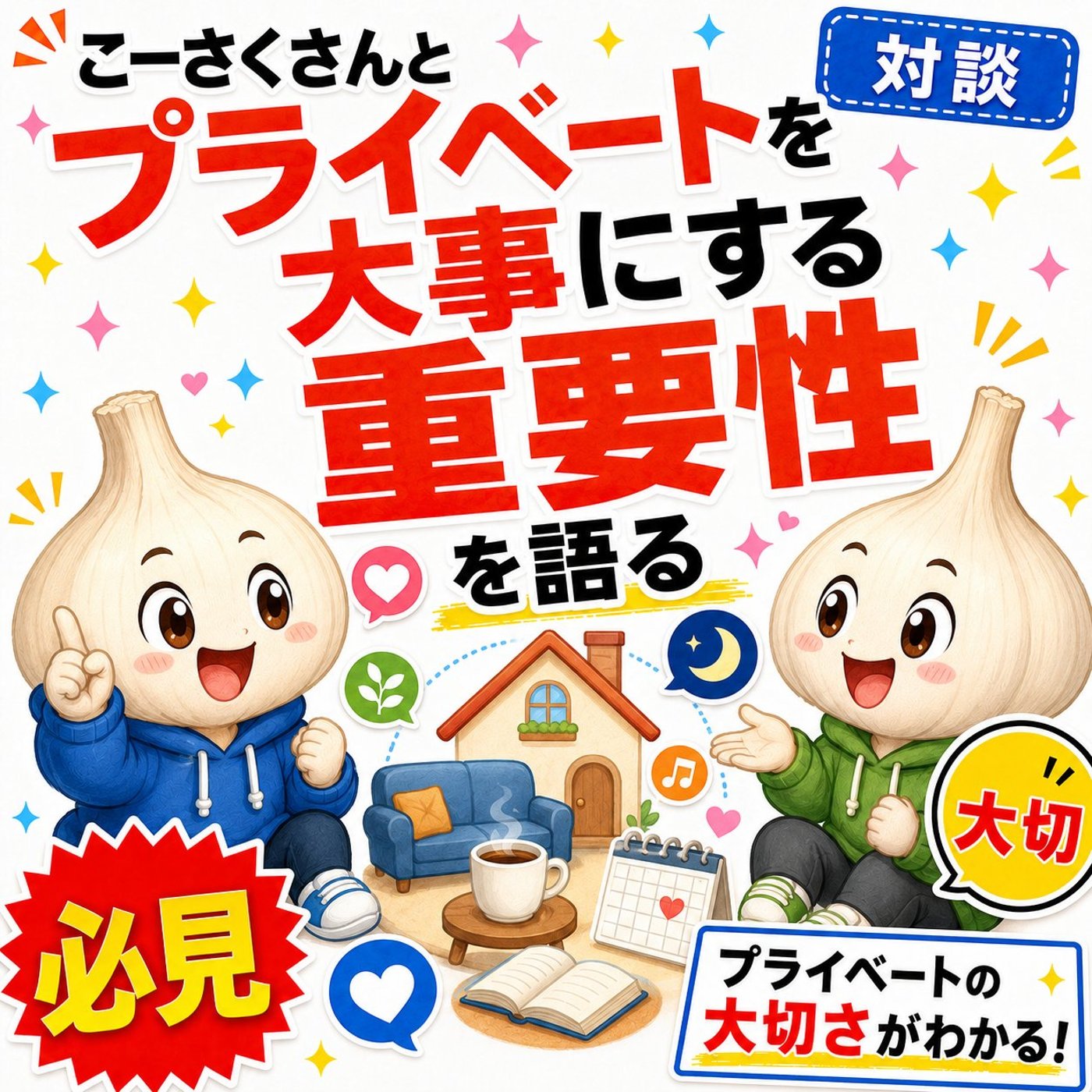 「プライベートを大事にする重要性」をこーさくさんと語る episode artwork