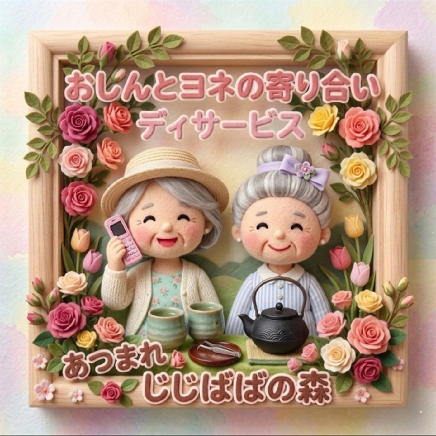《デイサービスライブ》あつまれ❣️じじばばの森