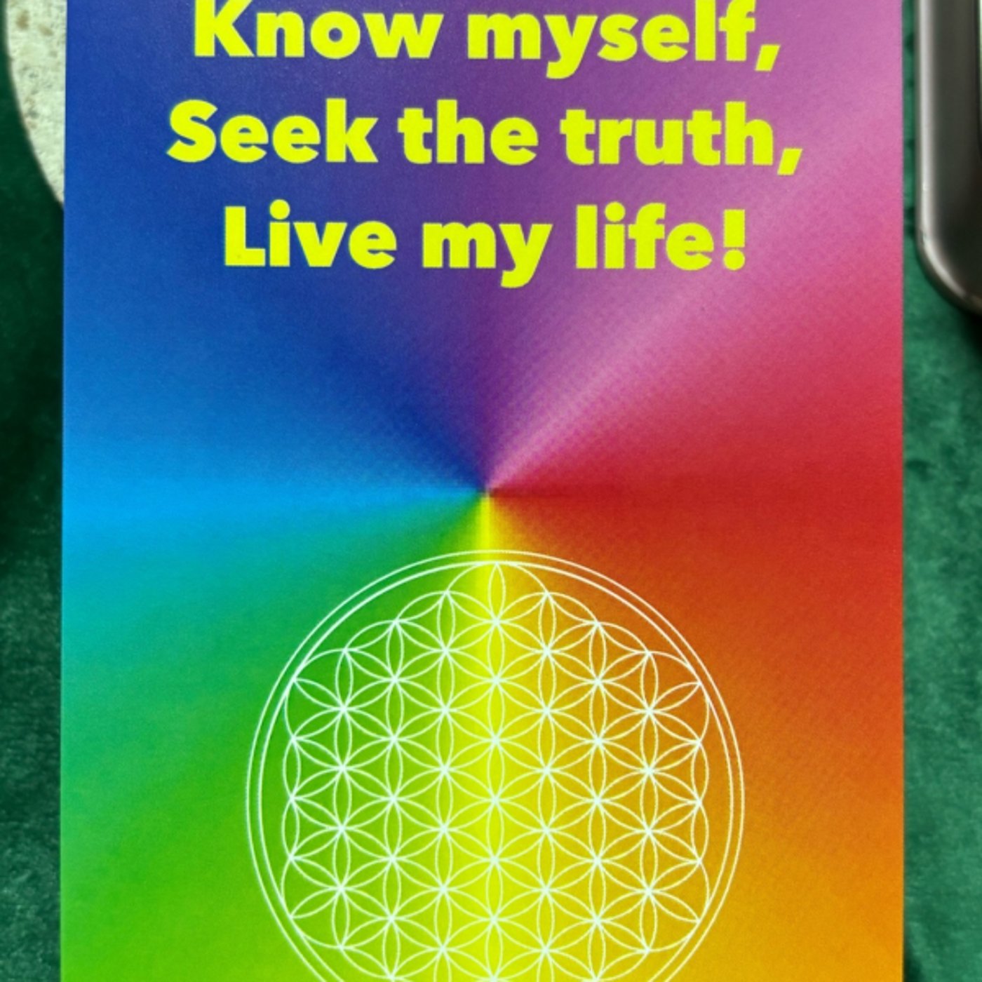 THE CARD 6/6のメッセージ
