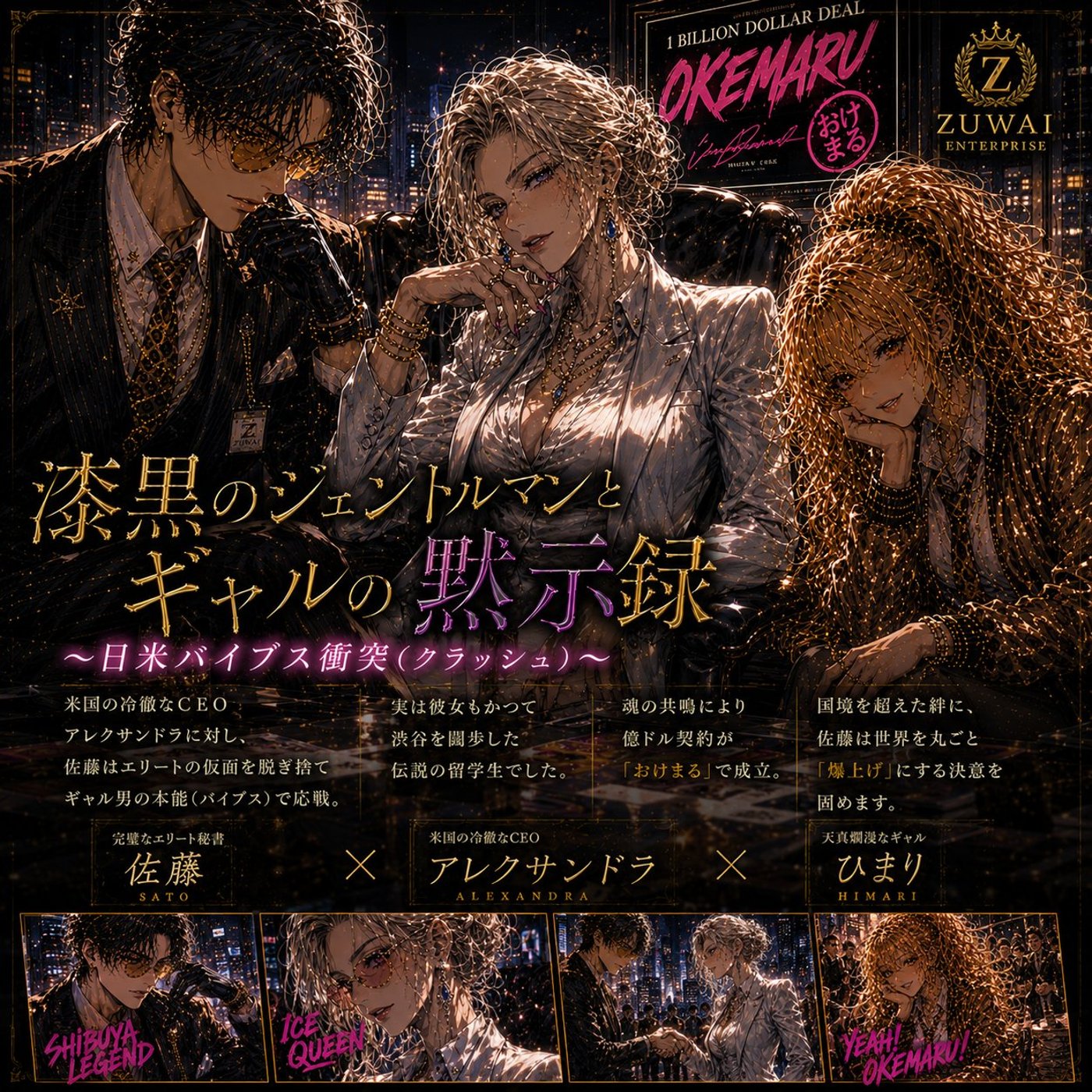 《漆黒の》第6話　日米バイブス衝突（クラッシュ） episode artwork