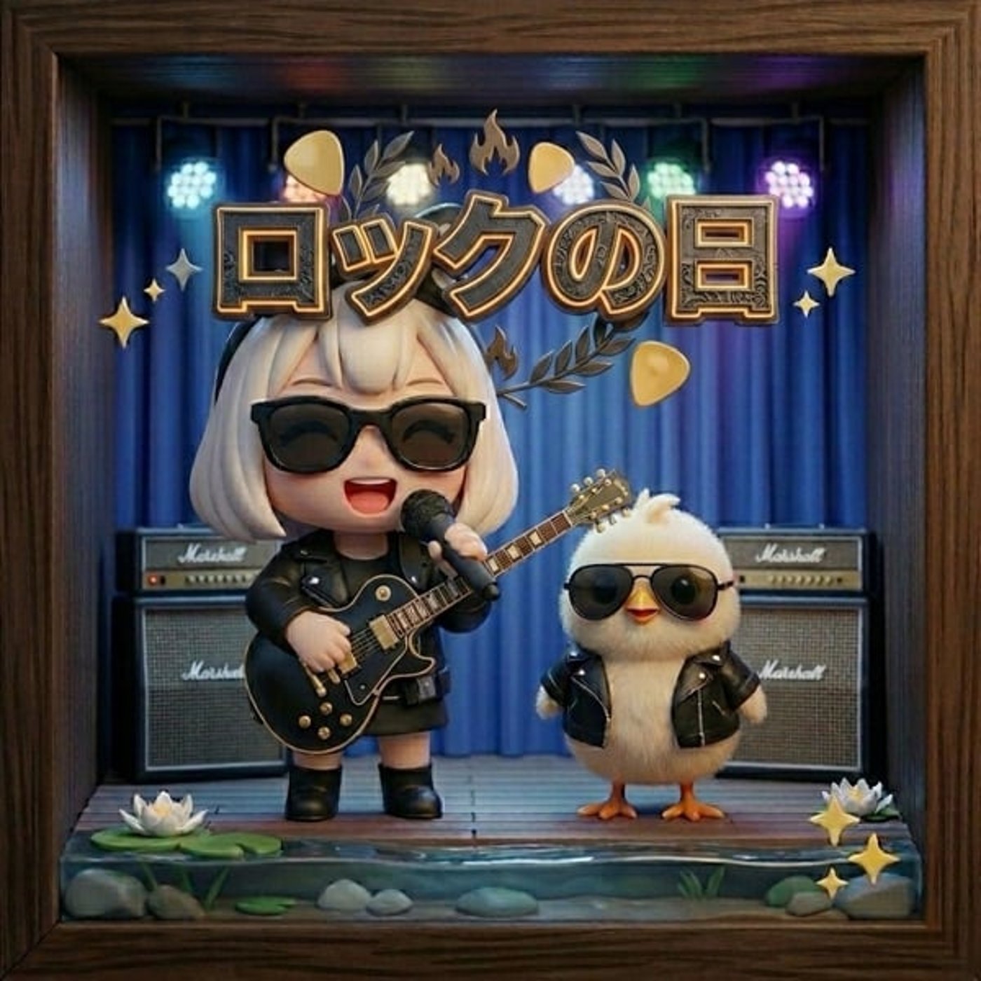 ロックの日❣️夢見る少女じゃいられない