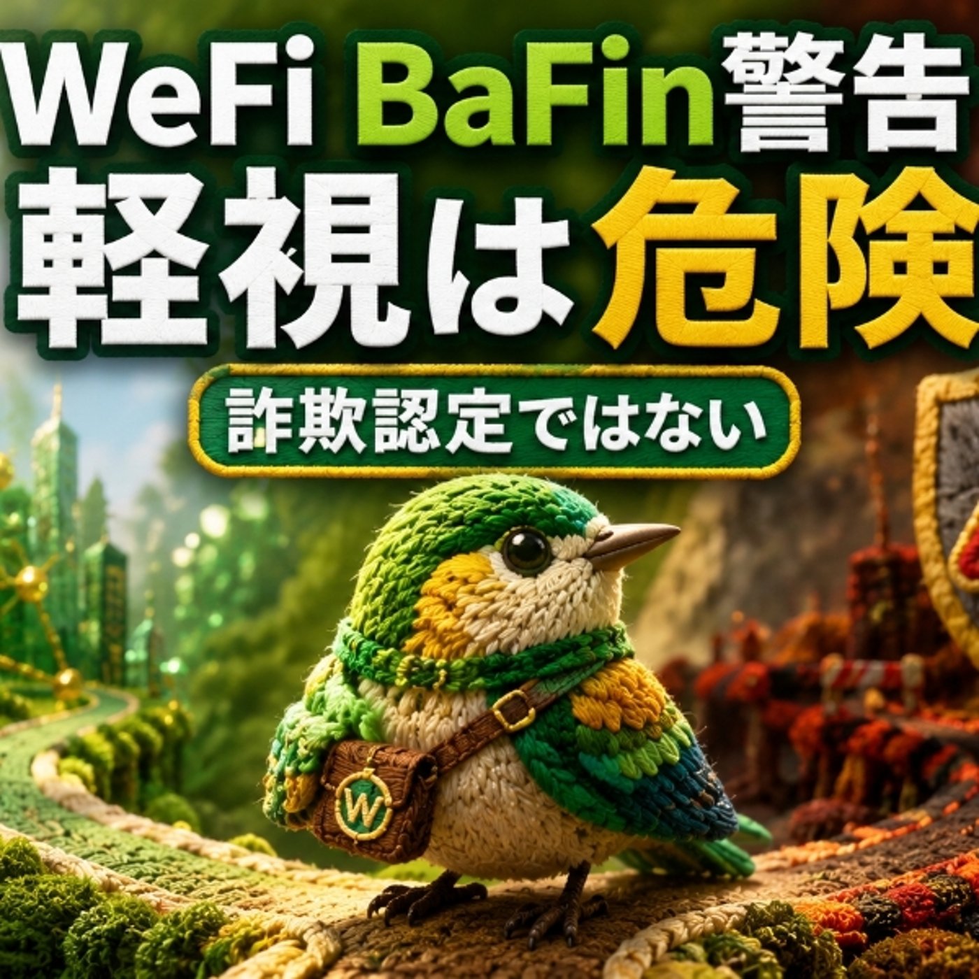 WeFiって詐欺なの？ドイツBaFin警告で一度立ち止まった自分の結論 episode artwork
