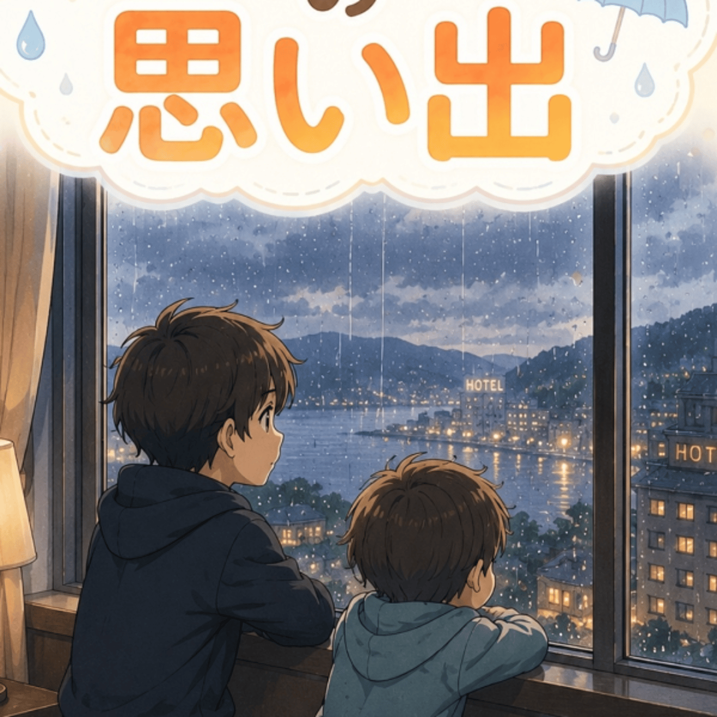 雨の日の思い出、を語りたい。兄弟でホテルでゴロゴロ。風呂三回ほど入ったの覚えてる episode artwork