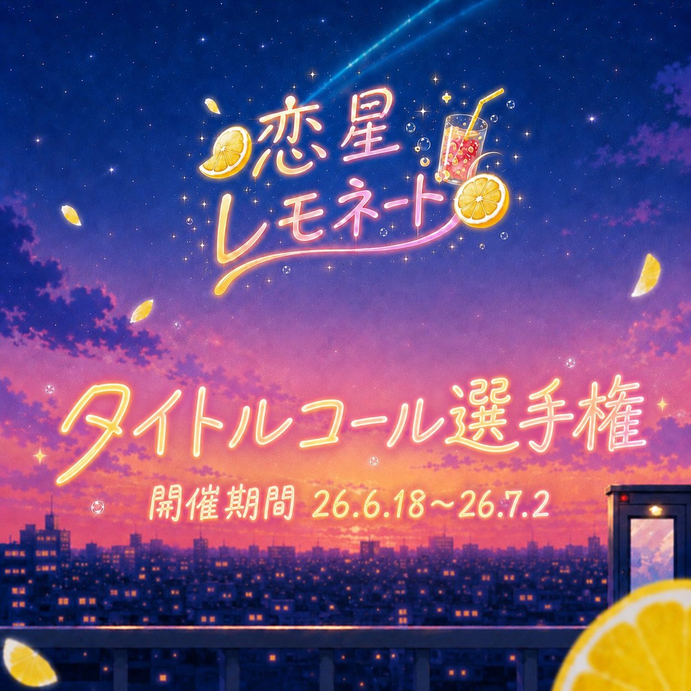 恋星レモネードタイトルコール選手権6/18~宣伝ライブ episode artwork