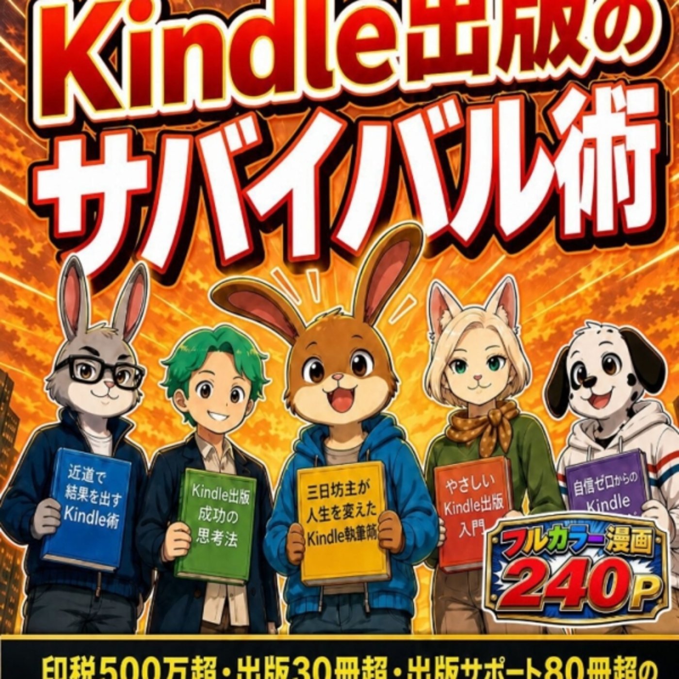 カーボさんの、漫画でわかるKindleサバイバル術が著者失敗談WSDD本ええね episode artwork