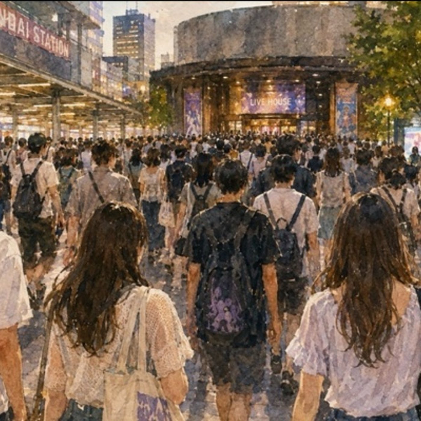 人混みには、左回りのくせがある ― 群れの前にあった足取り episode artwork