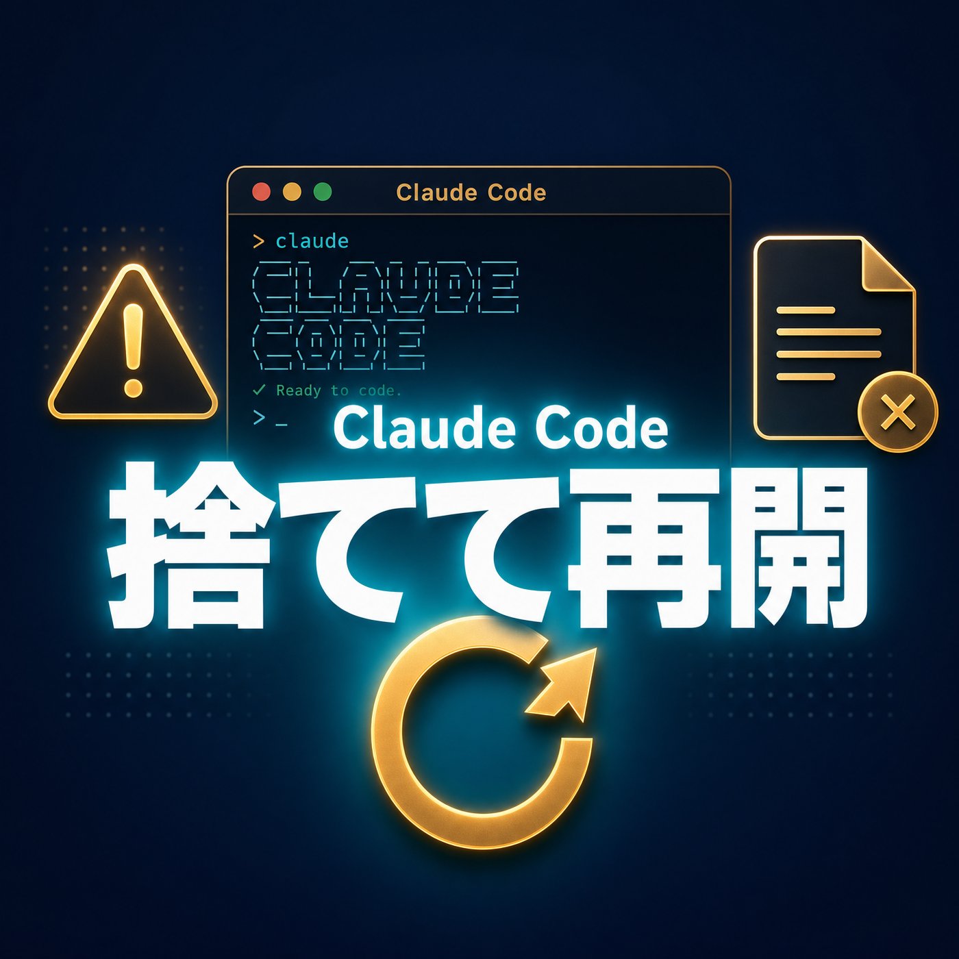 Claude Code不調時はセッションを捨てる episode artwork