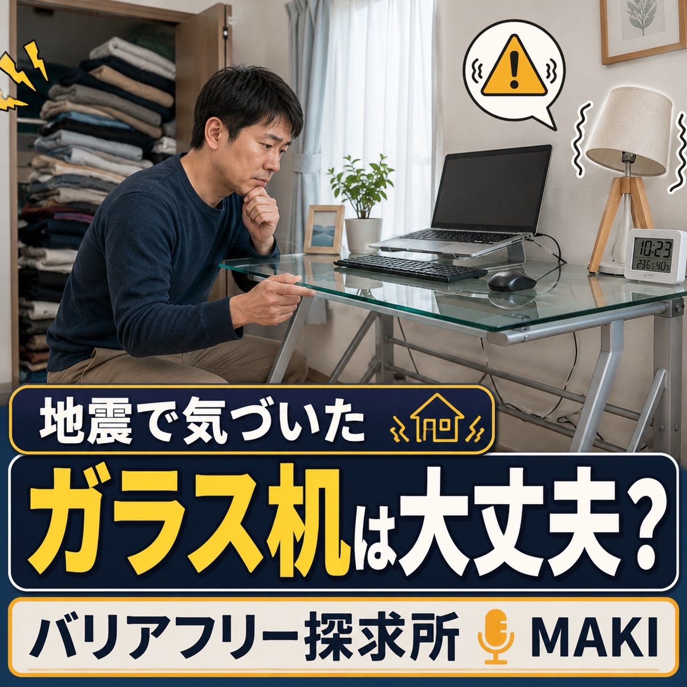 871.地震で揺れるたび一番気になるもの episode artwork