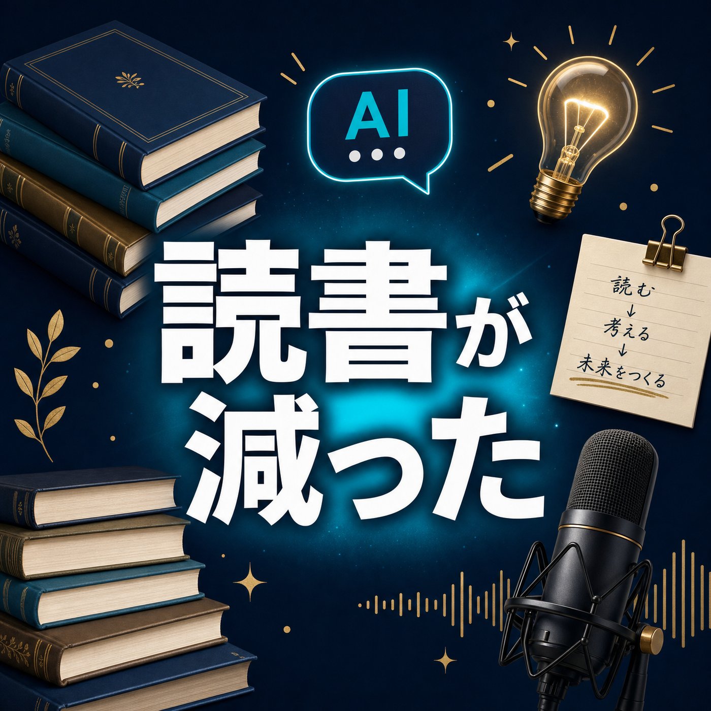 AIを使うようになり読書量が減った理由｜本を読まなくなる3つの理由 episode artwork