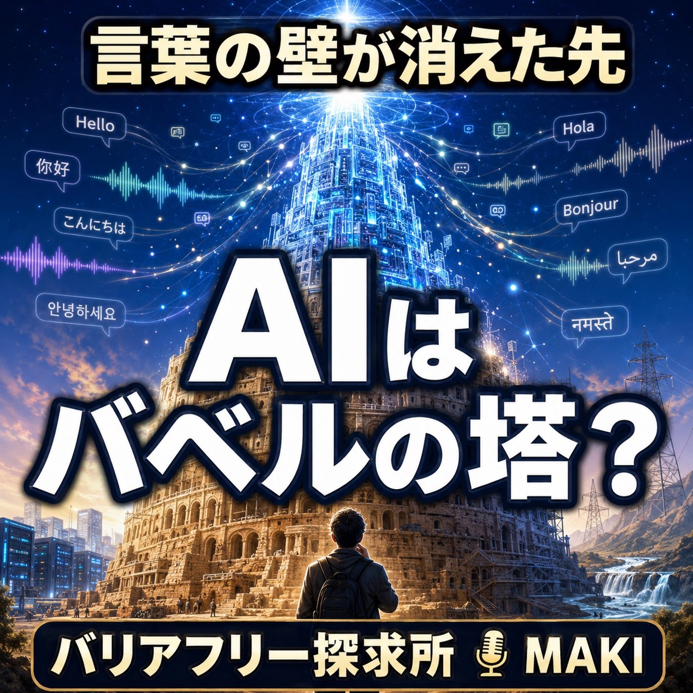872.AIは現代のバベルの塔なのか――言葉の壁が消えた先にあるもの episode artwork