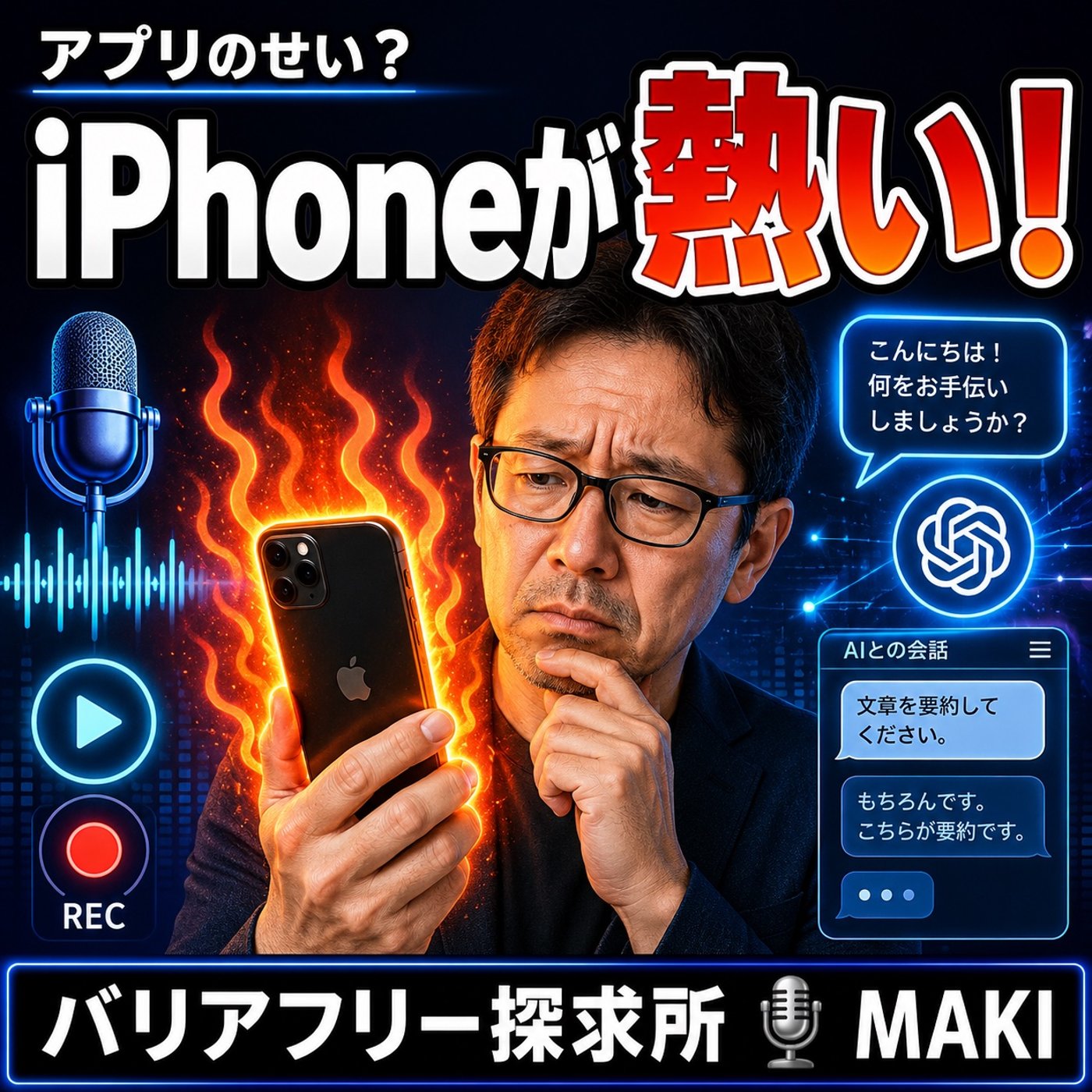 876.iPhoneが熱くなる原因は端末か、OSか、それともアプリか episode artwork