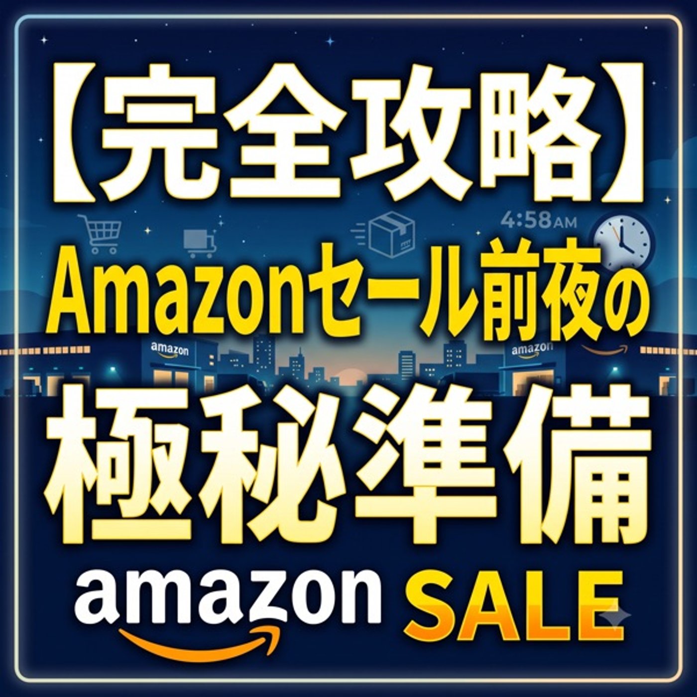 Amazonプライムデー2026完全攻略！先行セール前にやるべき必須準備とリスト episode artwork