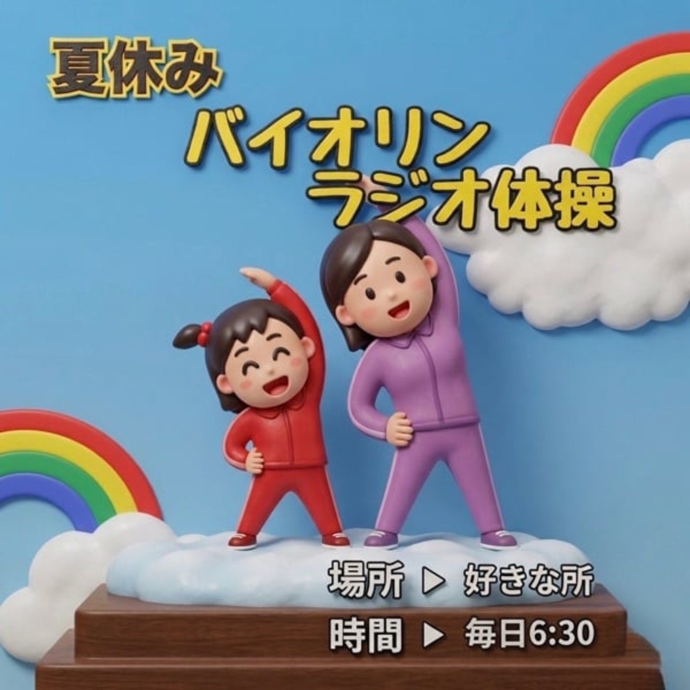 夏休みバイオリンラジオ体操⑥夏休み恒例イベント企画 episode artwork