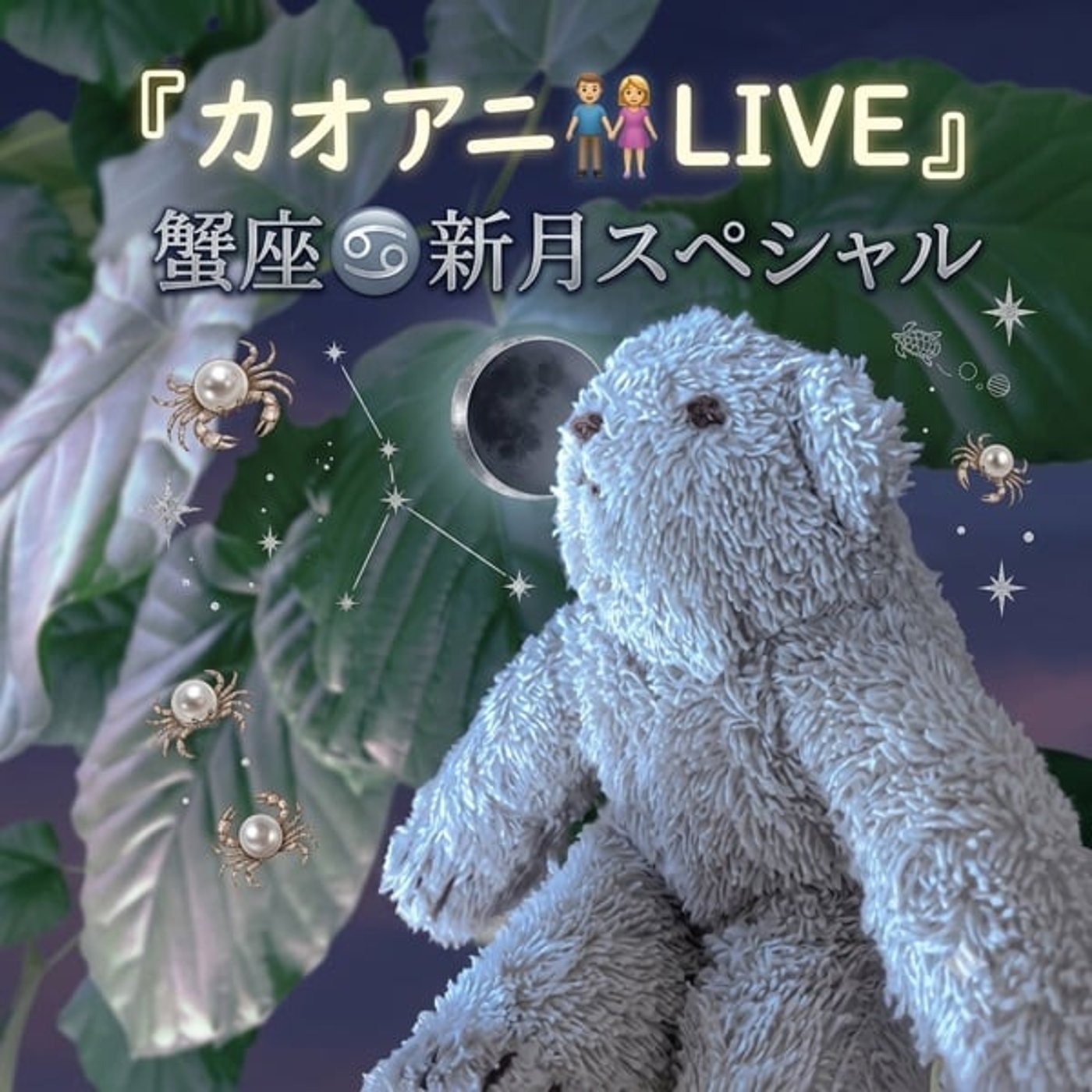 カオアニ👫LIVE 蟹座♋️新月スペシャル  episode artwork