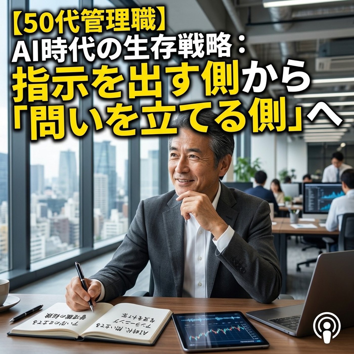 【50代管理職】AI時代の生存戦略：指示を出す側から「問いを立てる側」へ episode artwork