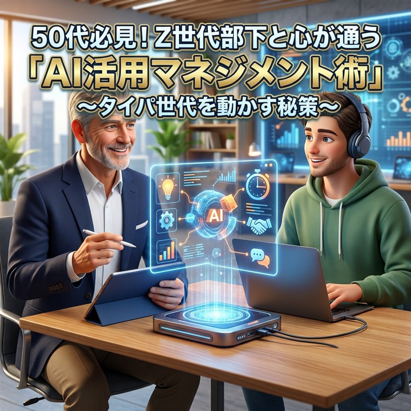 50代必見！Z世代部下と心が通う「AI活用マネジメント術」 episode artwork