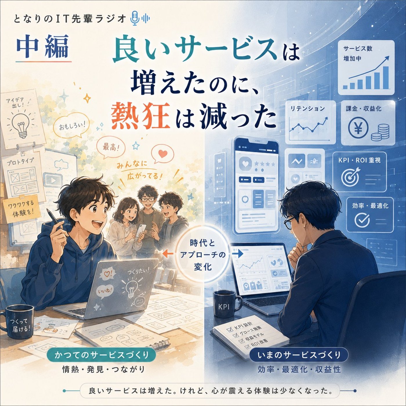 中編｜なぜ、良いサービスは増えたのに熱狂は減ったのか episode artwork