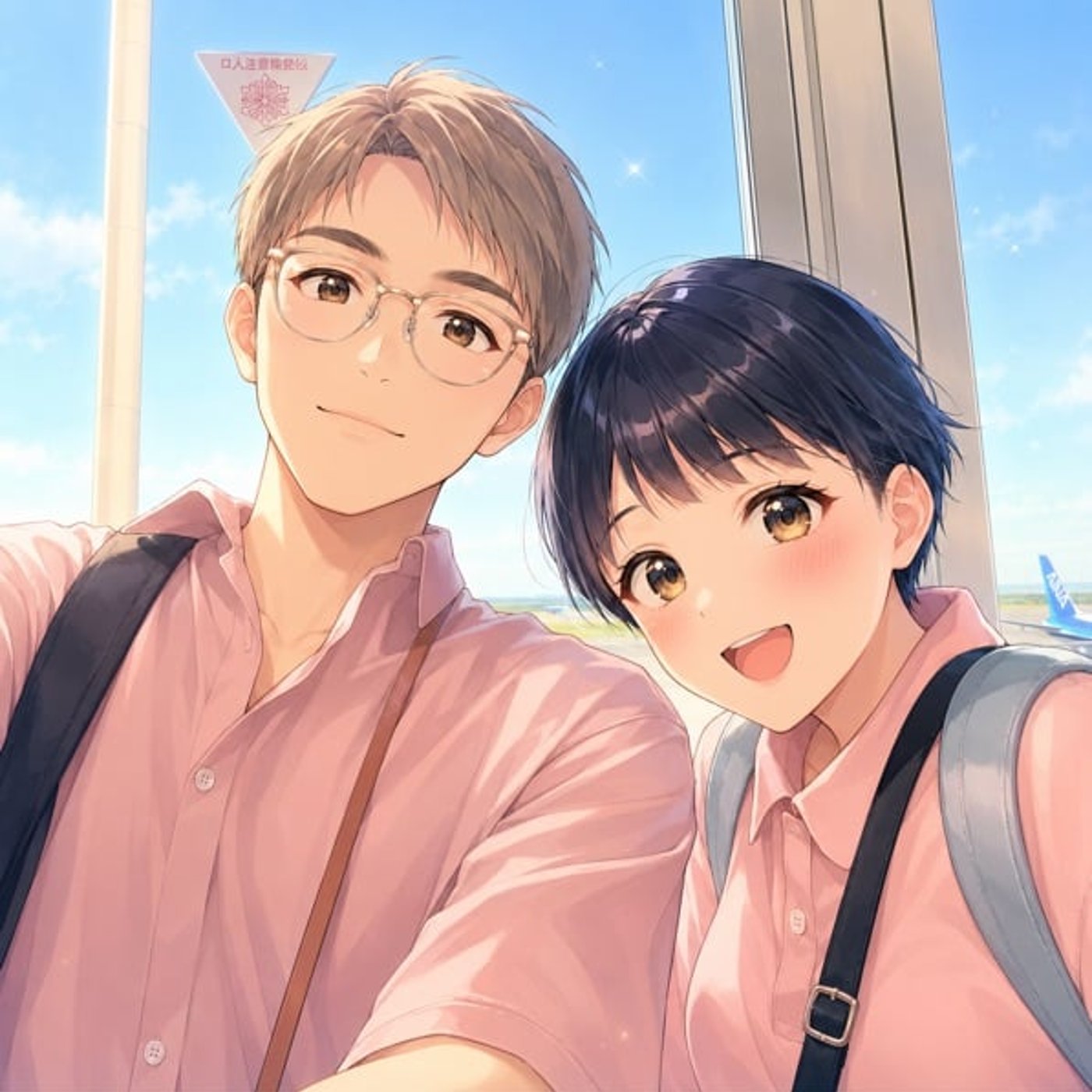 はちにゃむさんが新千歳空港行きの飛行機に乗りました。￼ episode artwork