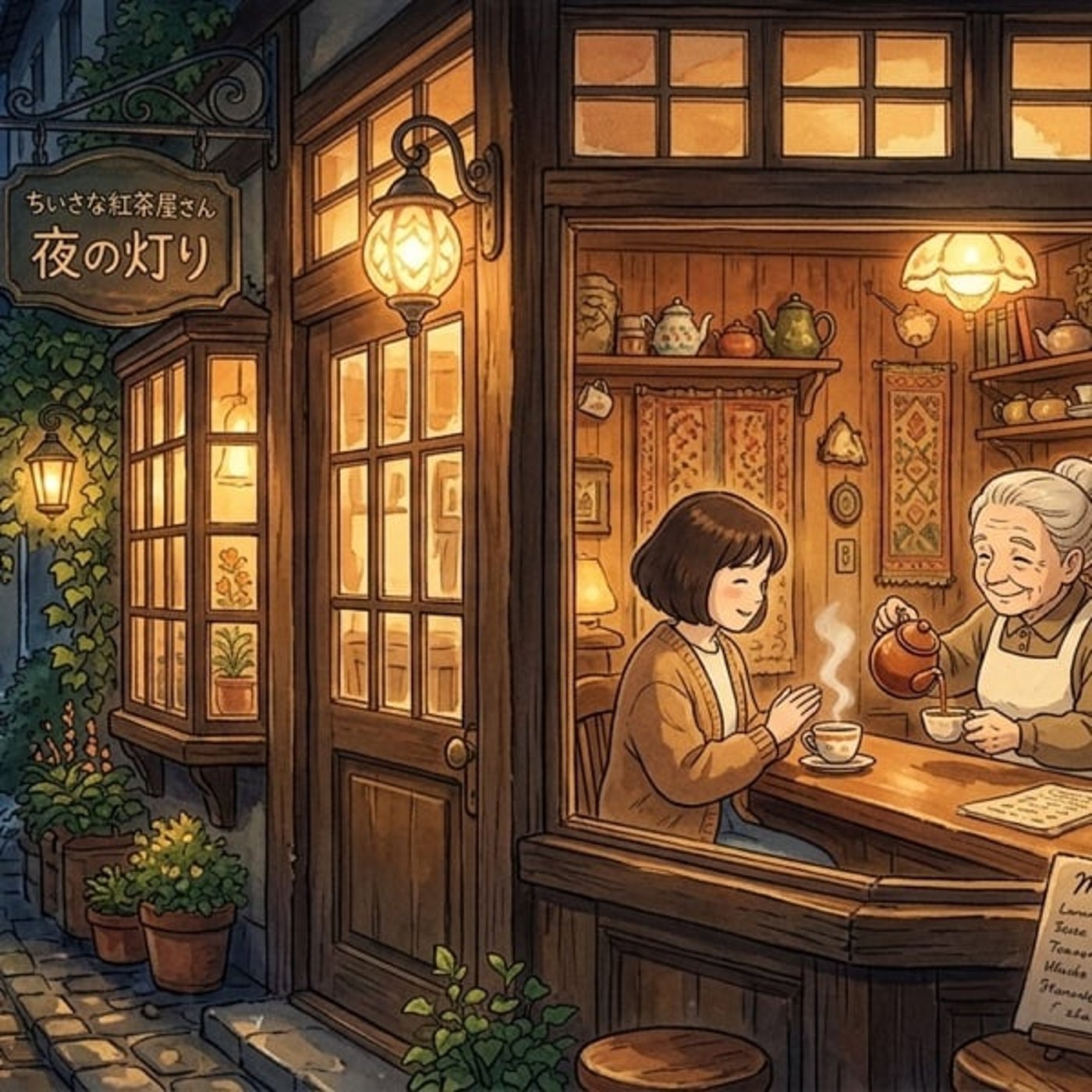#1429ほっこりしたお話5「幸せの紅茶屋さん」 episode artwork