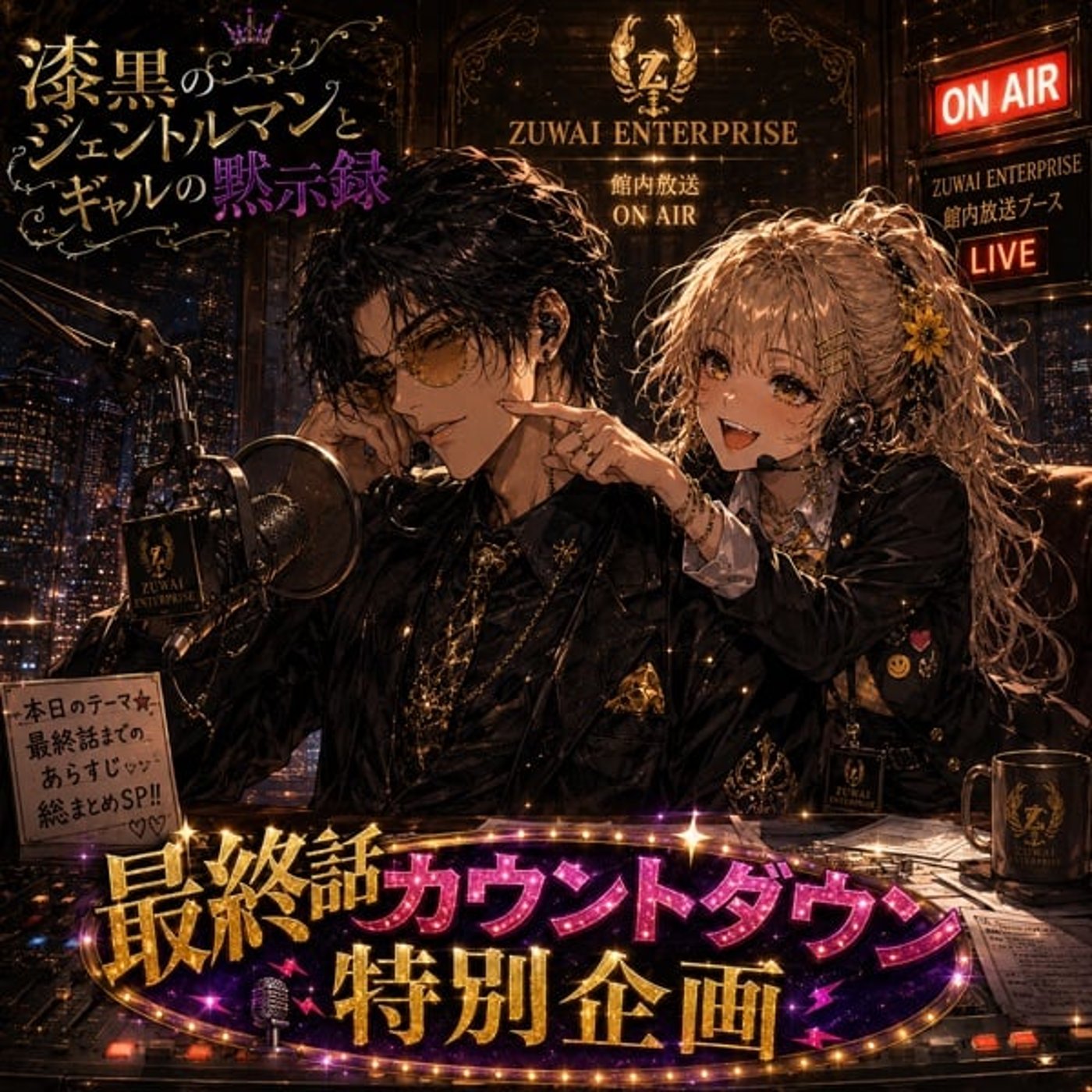 《漆黒の》館内放送で11話の振り返り！（cv.ヒロボシ／かにすけ） episode artwork