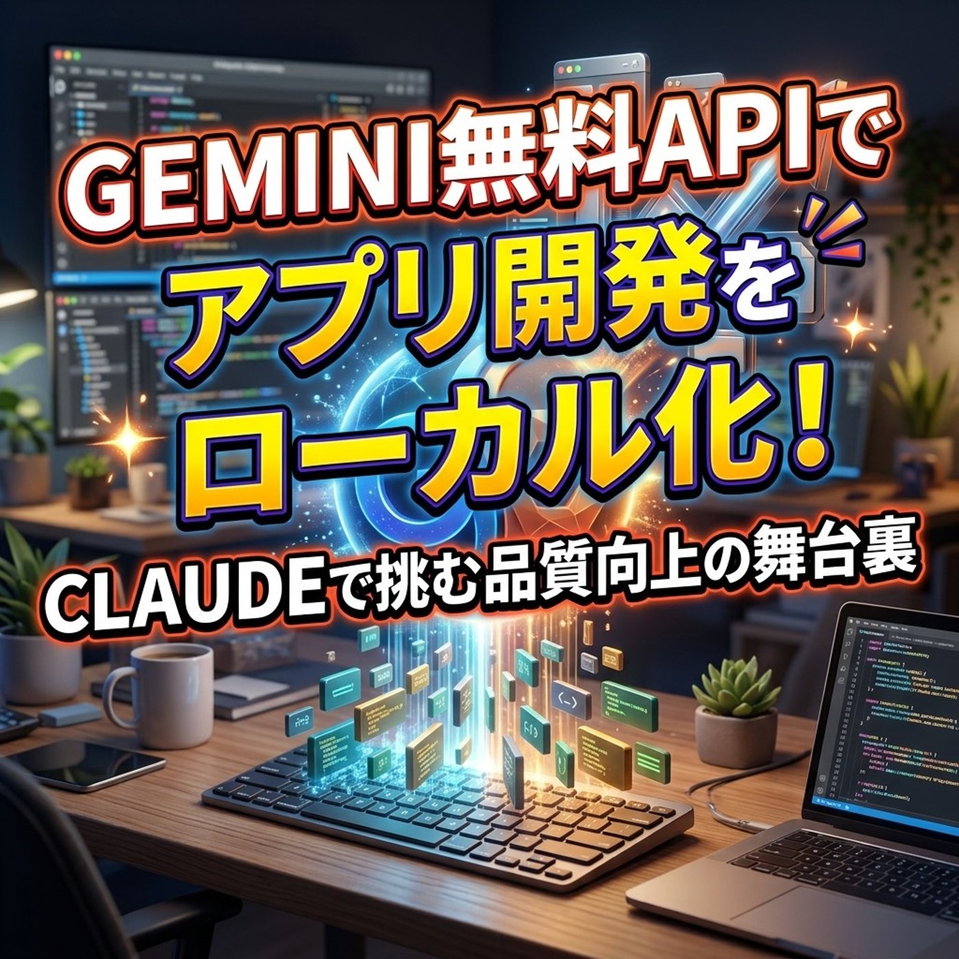 Gemini無料APIでアプリ開発をローカル化！品質向上の舞台裏 episode artwork