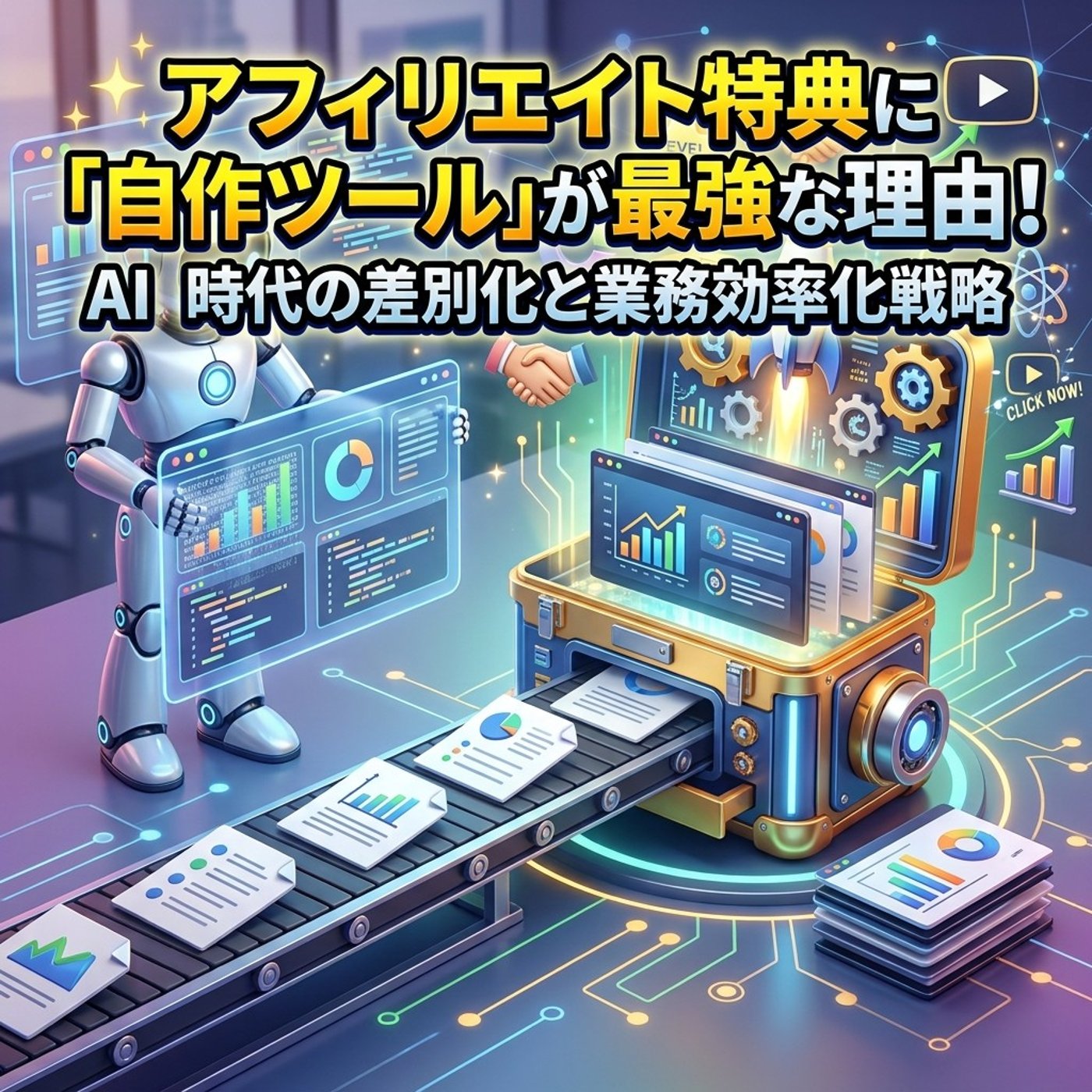 アフィリエイト特典に「自作ツール」が最強な理由！AI時代の差別化と業務効率化戦略 episode artwork