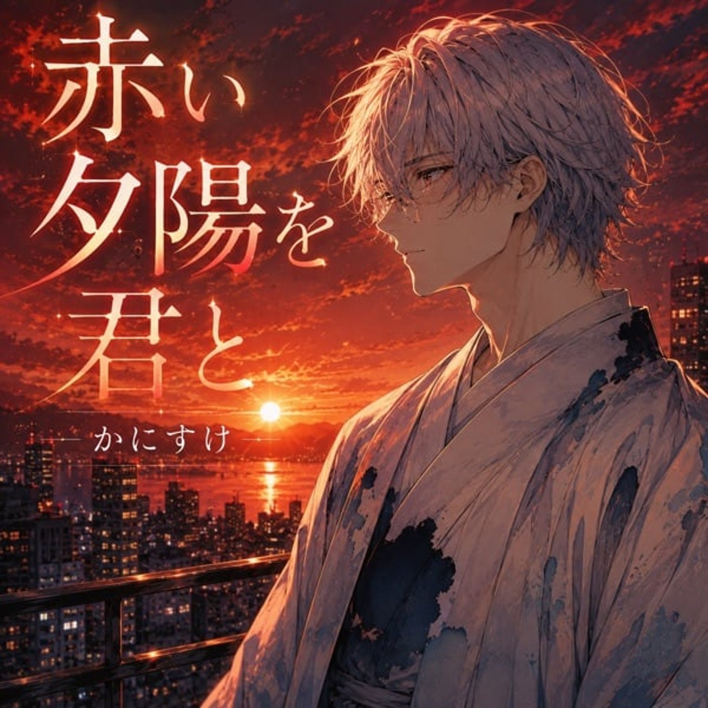《弾き語り》 赤い夕陽を君と（かにすけ） episode artwork