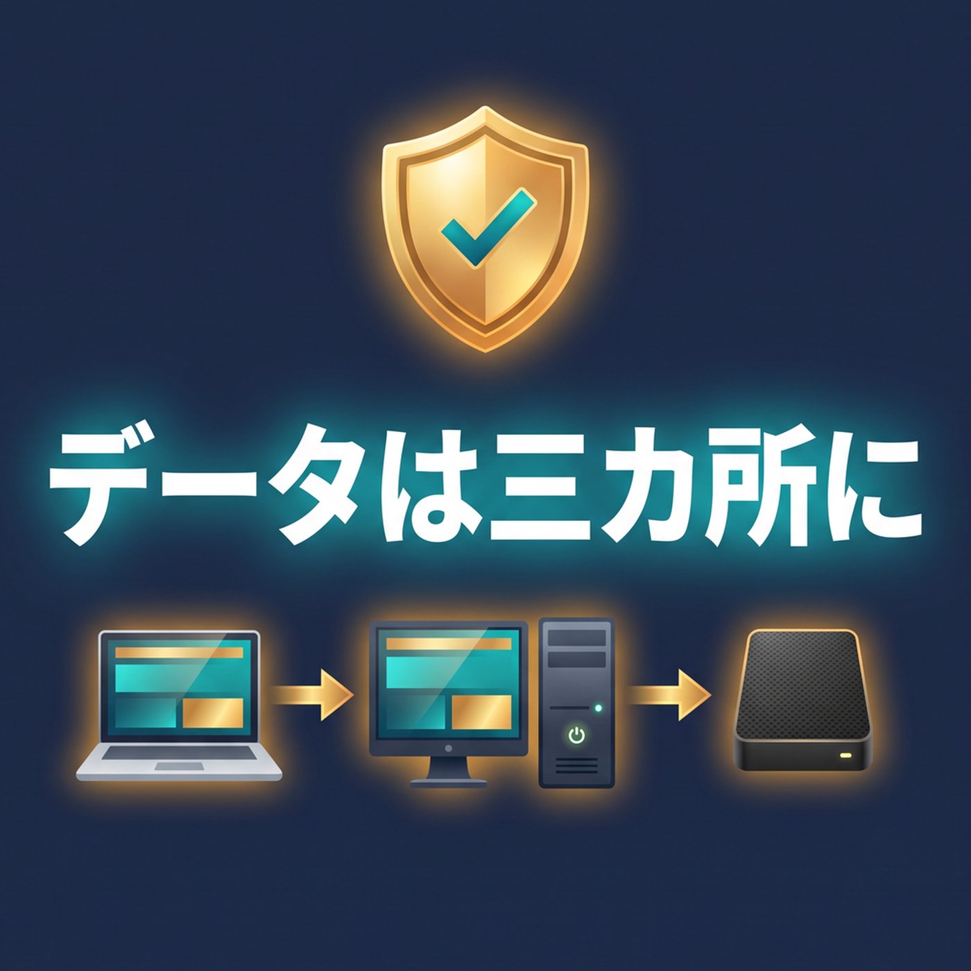 Obsidianのデータ飛んだら死ぬ｜クラウドを通さない3カ所バックアップ episode artwork