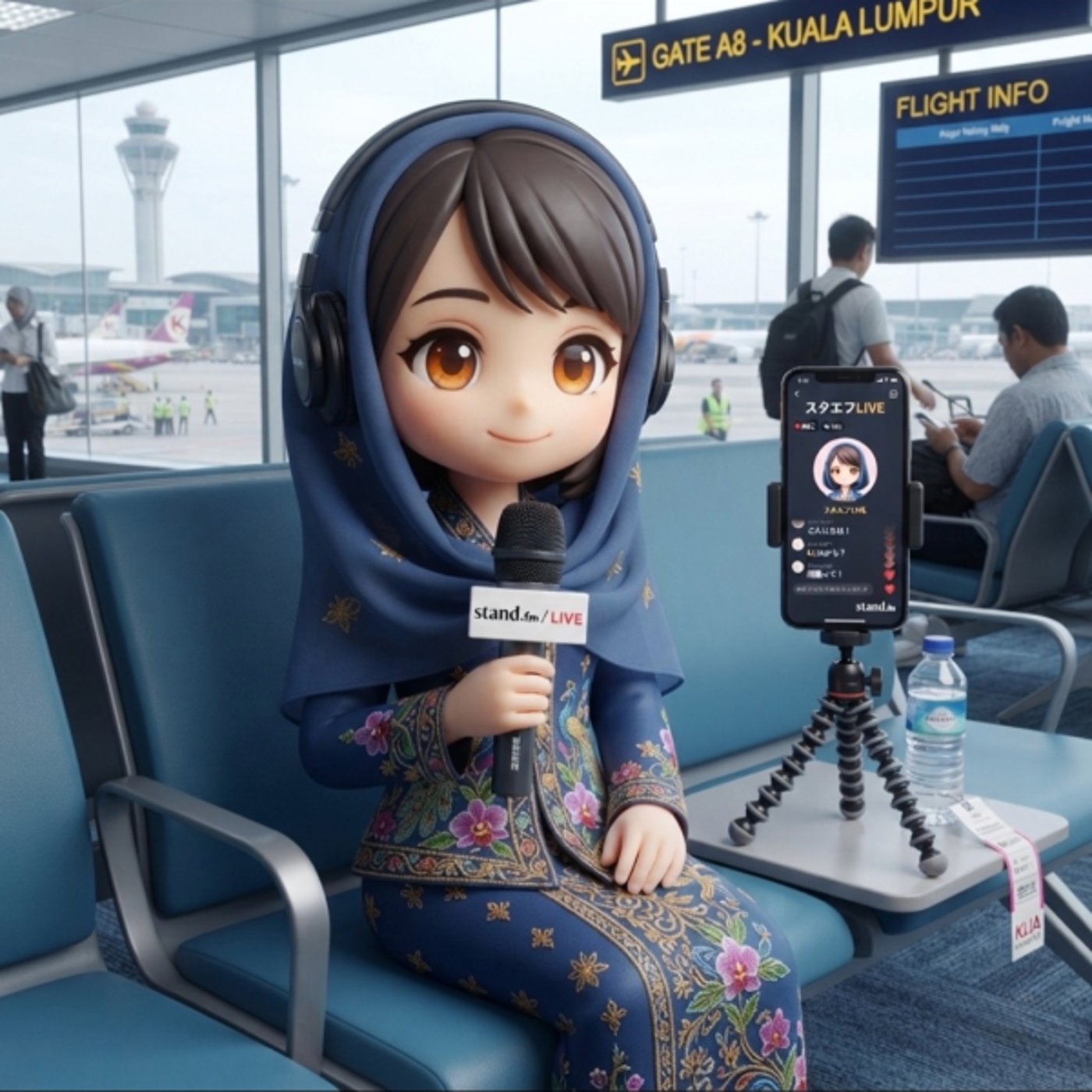 【LIVE】クアラルンプール国際空港から