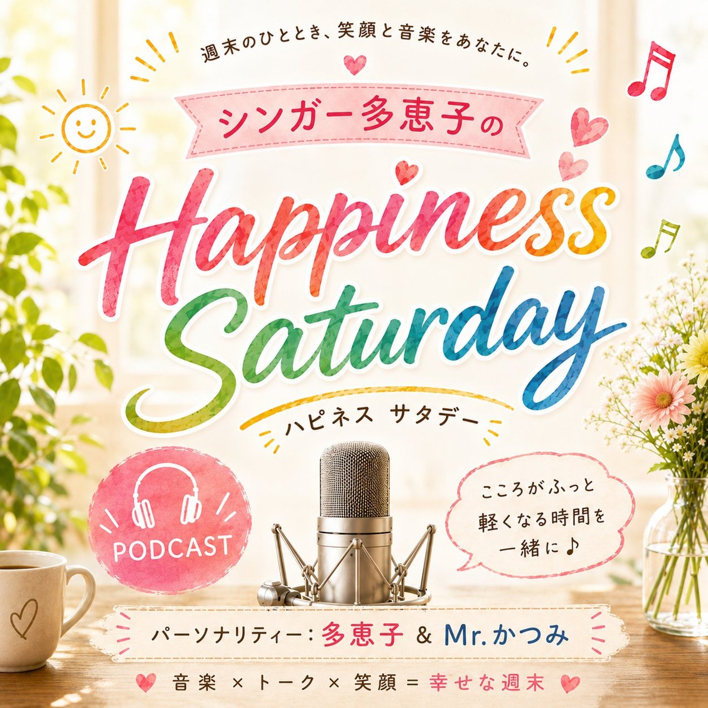 シンガー多恵子のハピネスサタデー#1 episode artwork