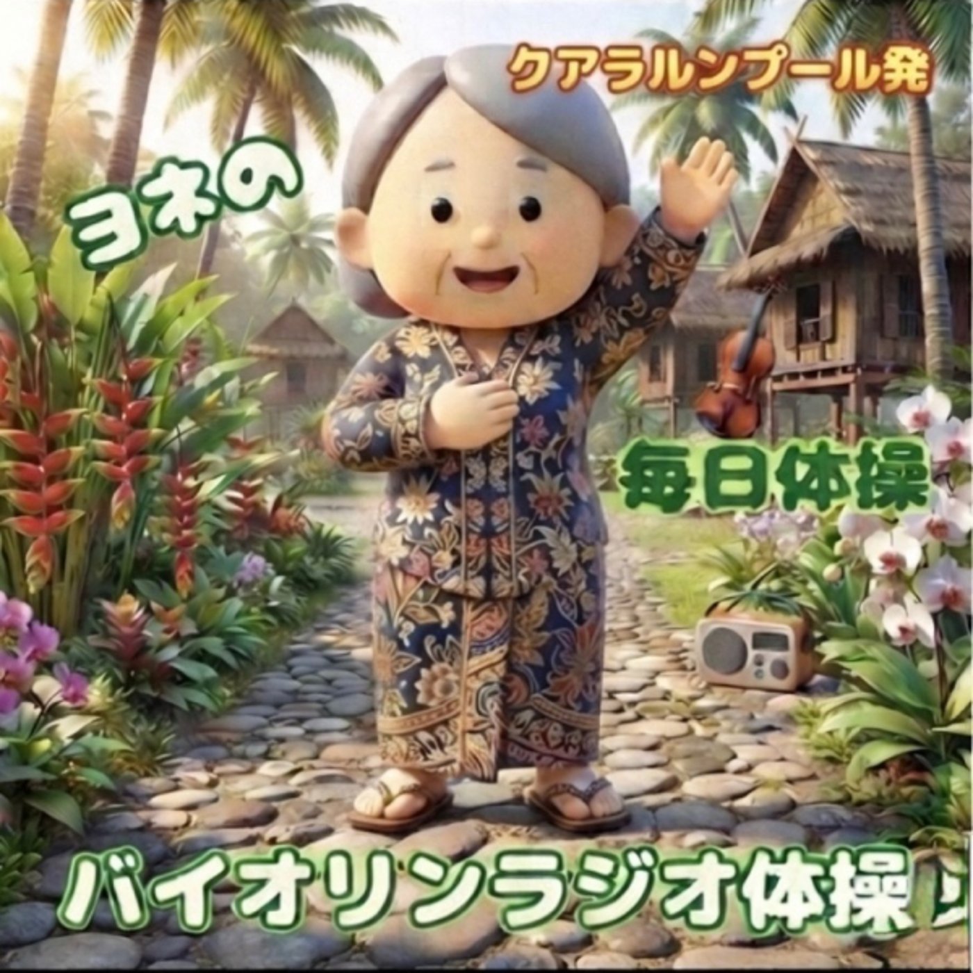 321日目《ヨネの毎日体操》inクアラルンプールバイオリンラジオ体操 episode artwork
